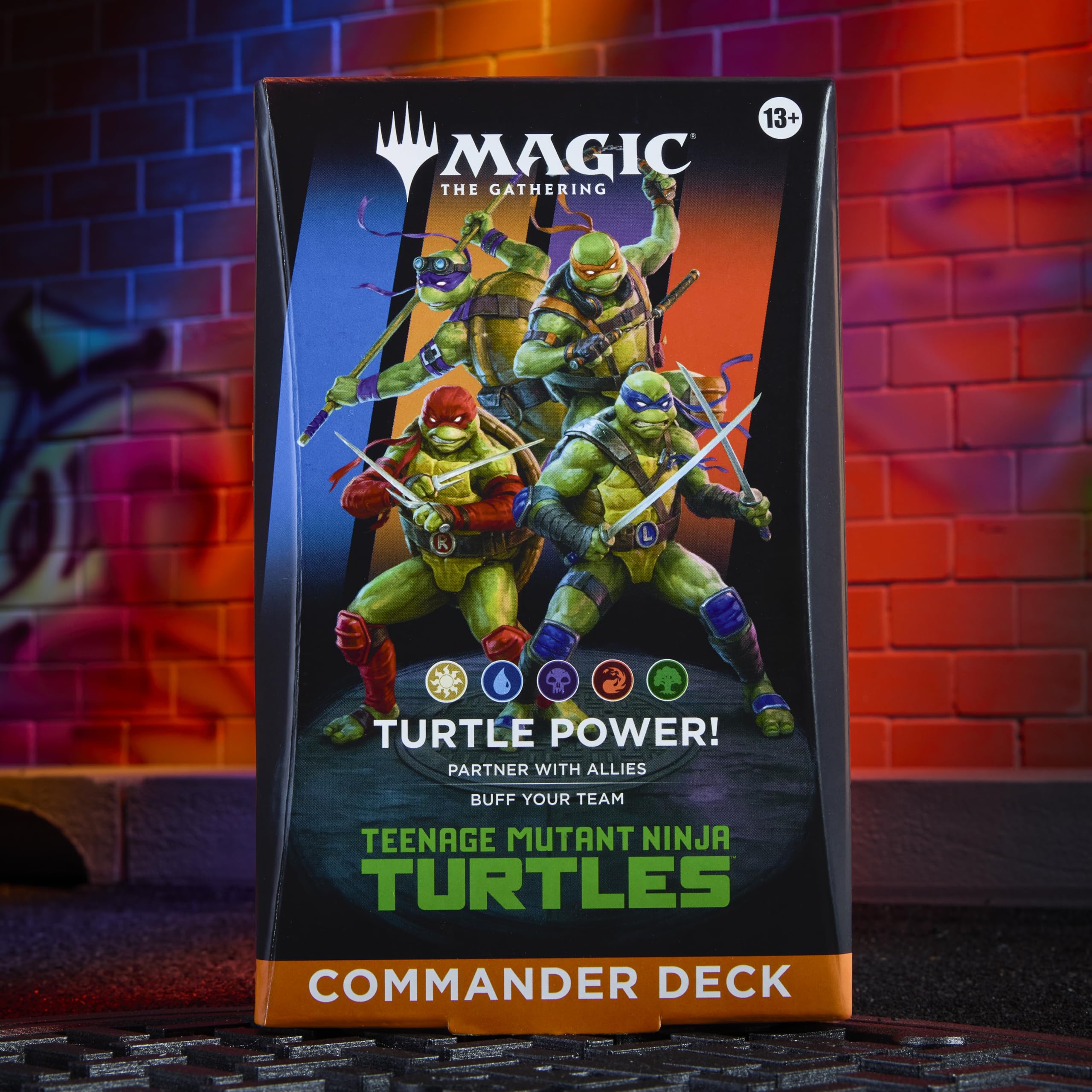 Magic: The Gathering Teenage Mutant Ninja Turtles Commander Deck - Turtle Power | 100 Cards 2
