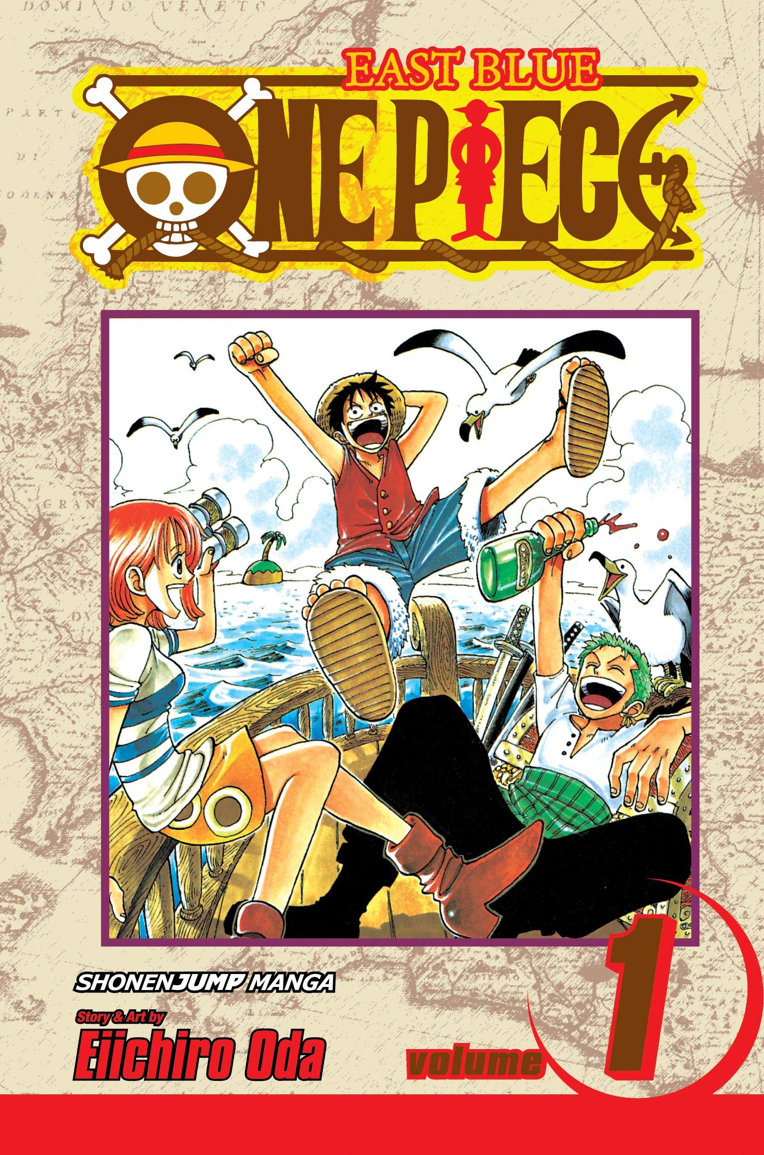 One Piece Volume 1: Romance Dawn by Eiichiro Oda | First Edition Paperback