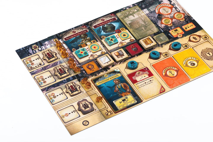 Trickerion - Dawn of Technology Expansion - MINDCLASH (Board Game Expansion, 1st Edition)