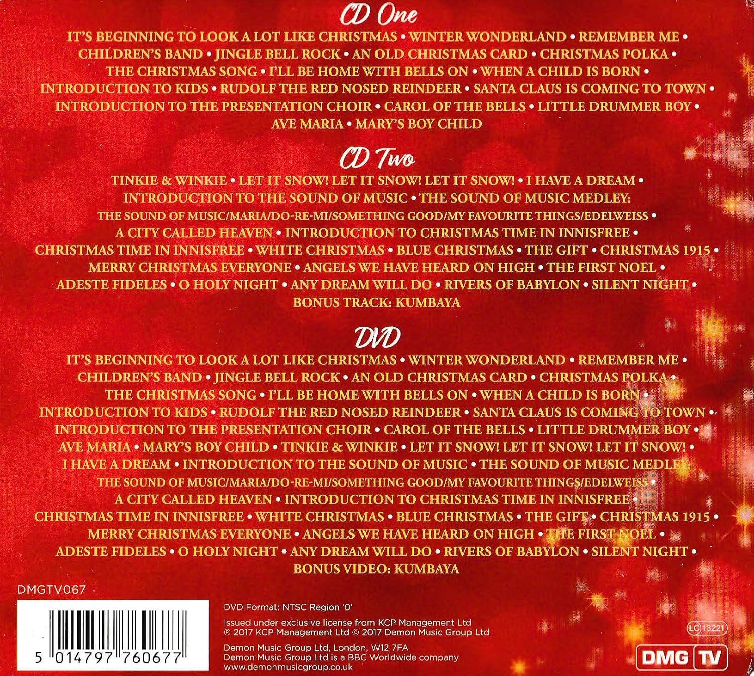 Christmas With Daniel O'Donnell [DVD] 3