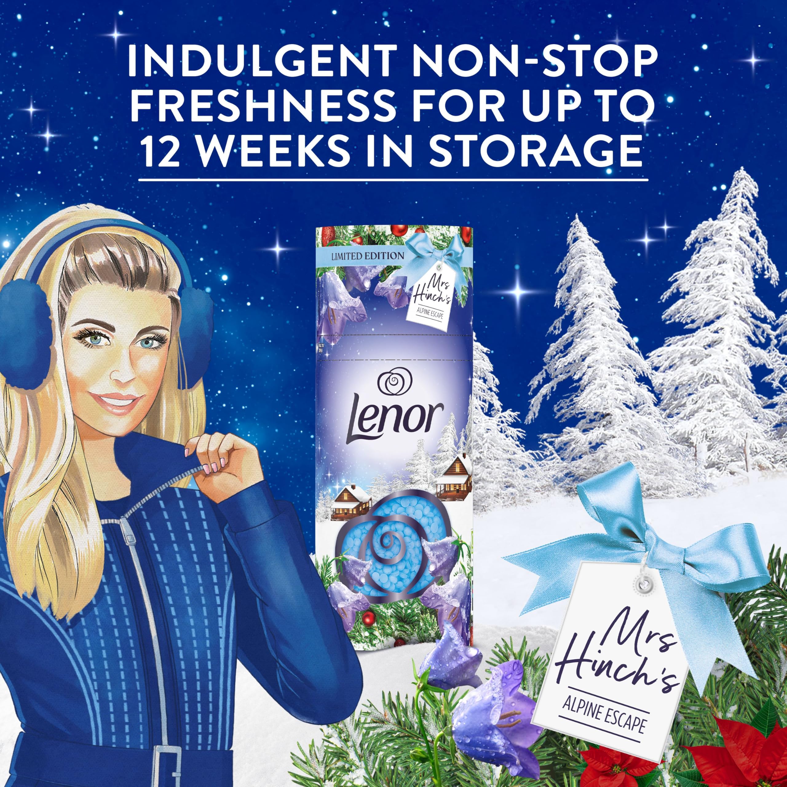 Lenor Bluebells & Wild Berries In-Wash Scent Boosters (6x155g) 3