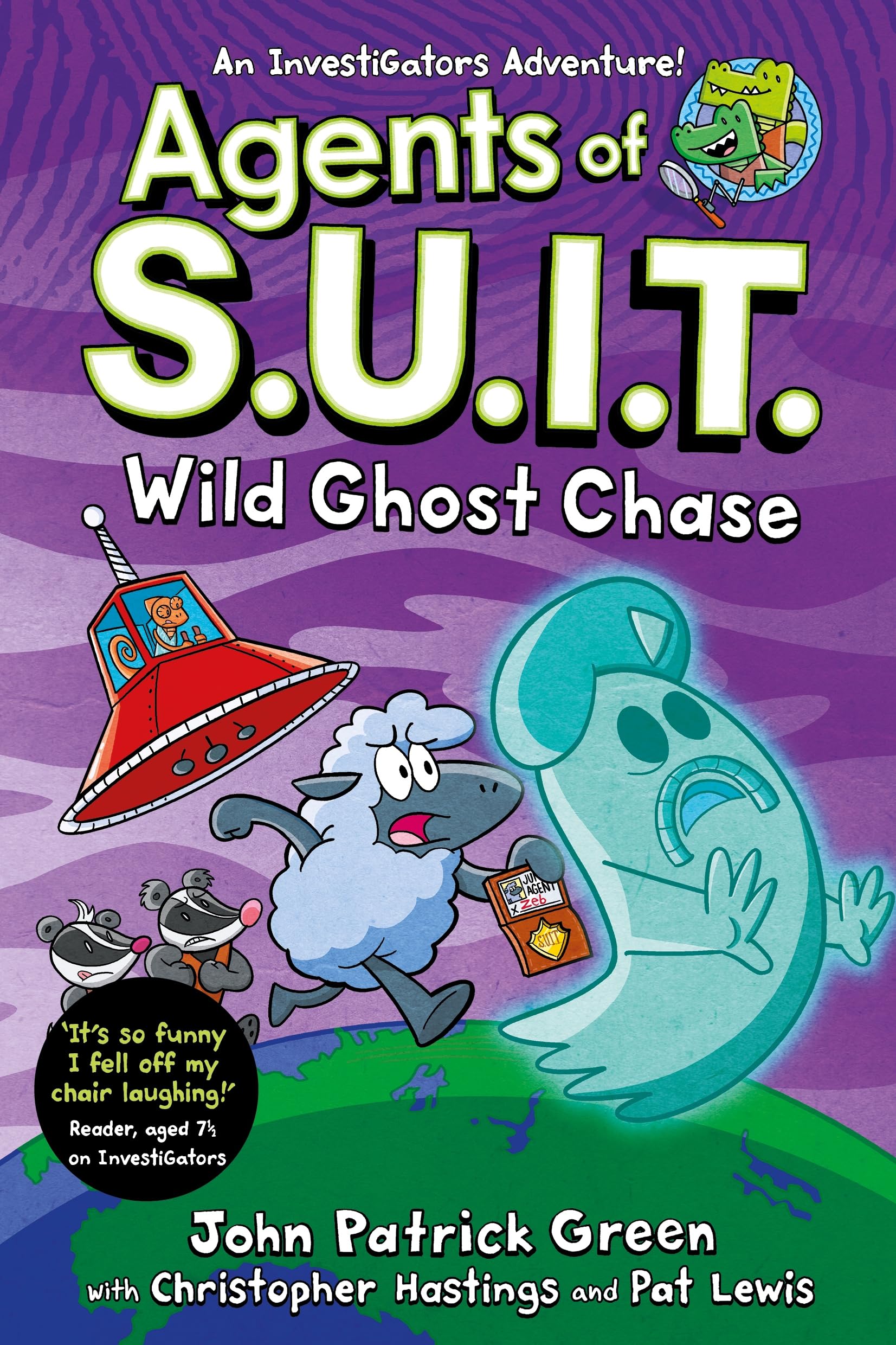 Agents of S.U.I.T.: Wild Ghost Chase: A Laugh-Out-Loud InvestiGators Comic - Paperback | Ages 7-11 | 208 Pages 1