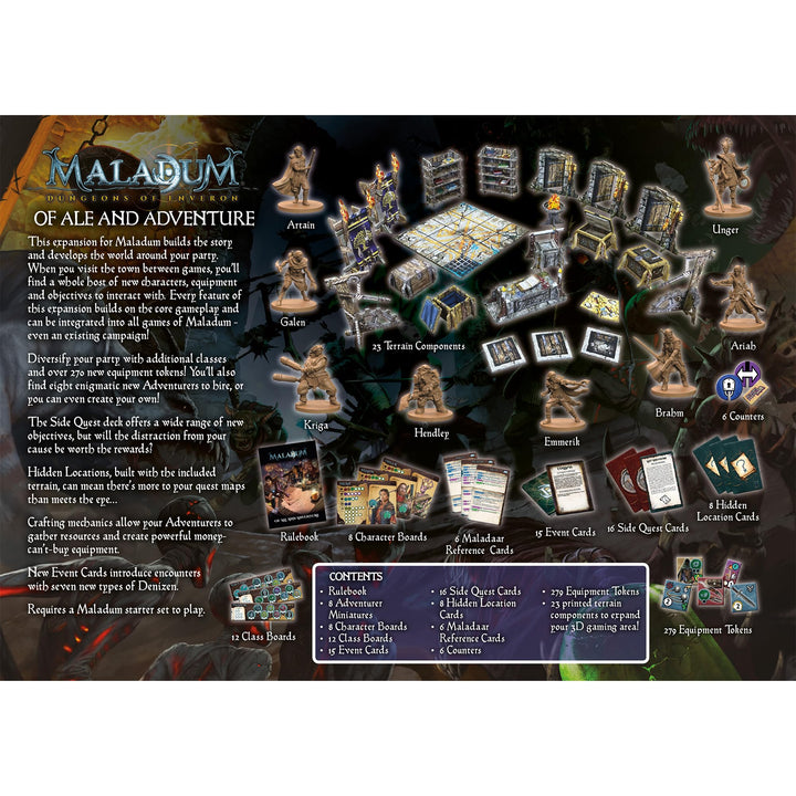Battle Systems Maladum of Ale & Adventure Expansion