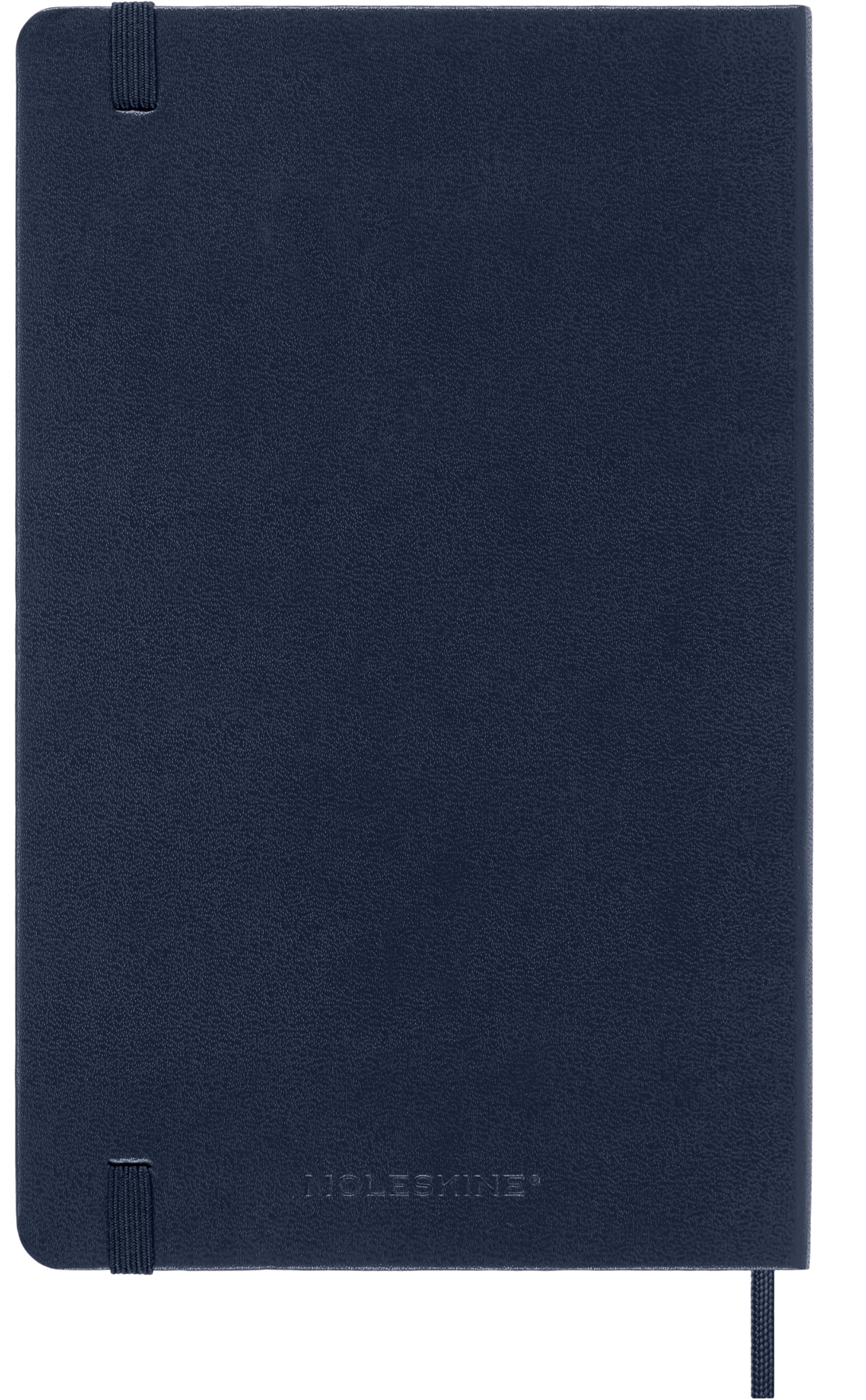 Moleskine Weekly Planner 2026-2027 - 18-Month, Large (13x21), Sapphire Blue Hardcover 7