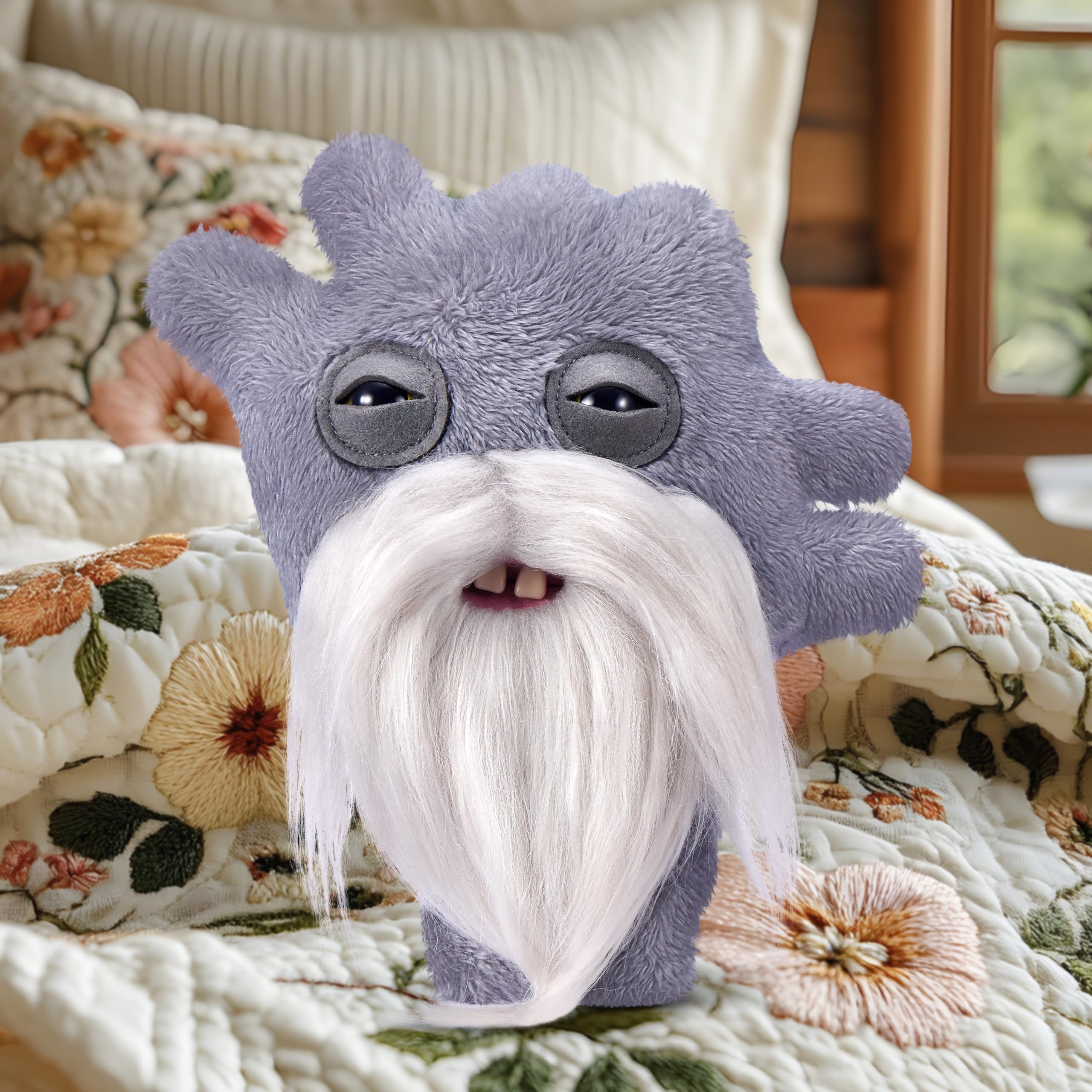 Fuggler Old Fogies Captain Cardiac 9-Inch Plush Toy | Polyester Stuffed Animal | Ages 4+