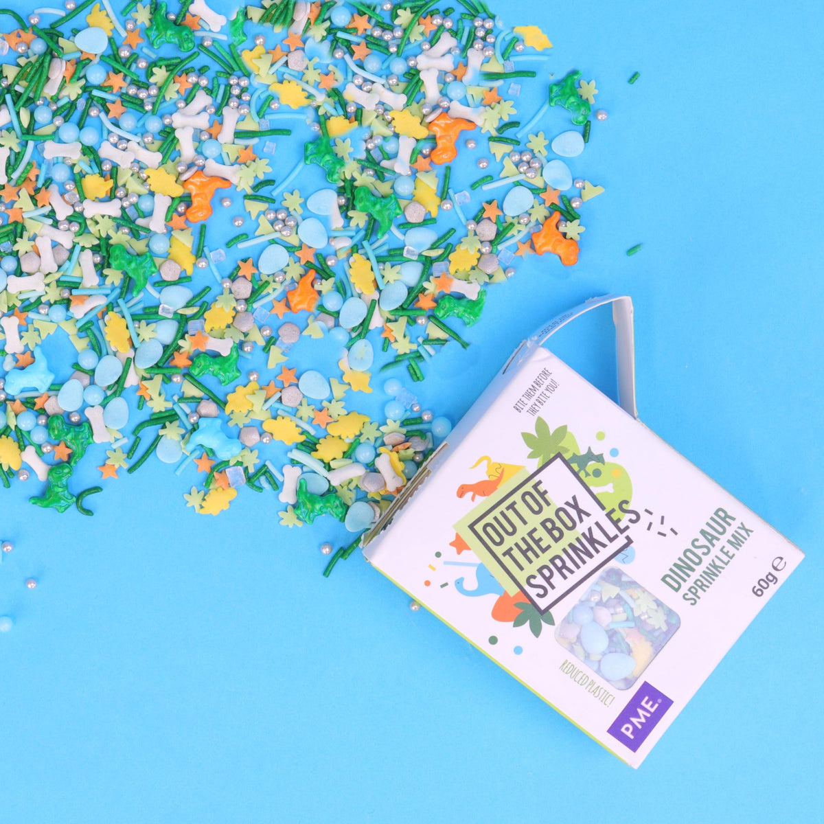 PME Out The Box Dinosaur Sprinkles Mix - 60 g