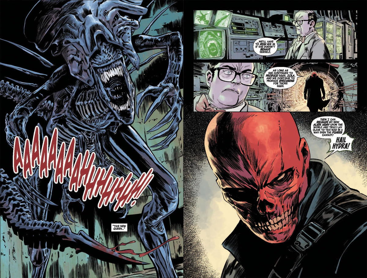 Marvel Alien vs. Captain America: 1 - Paperback, 112 Pages