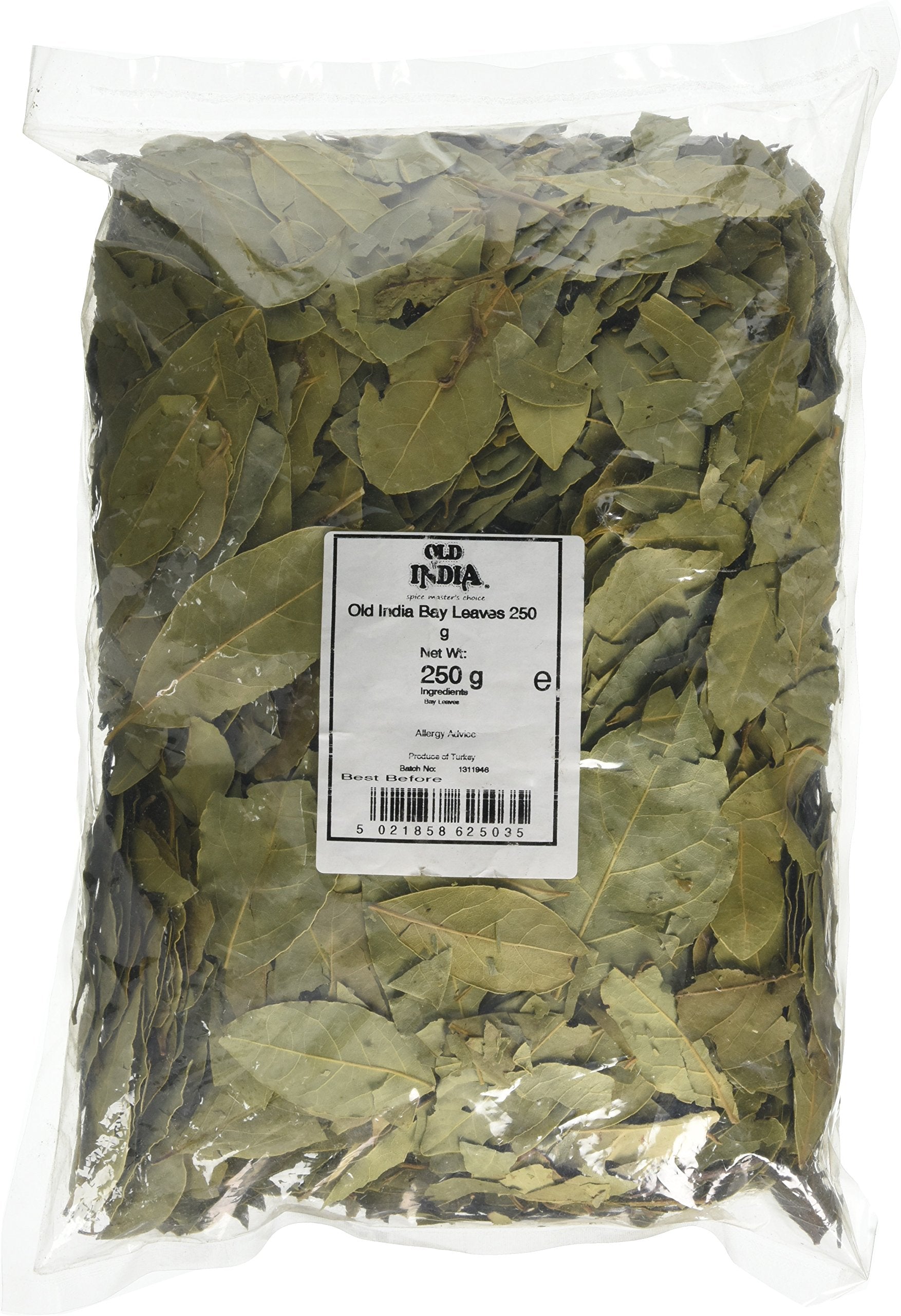 Old India Bay Leaves - 100% Natural Whole Spice | 250g Bag