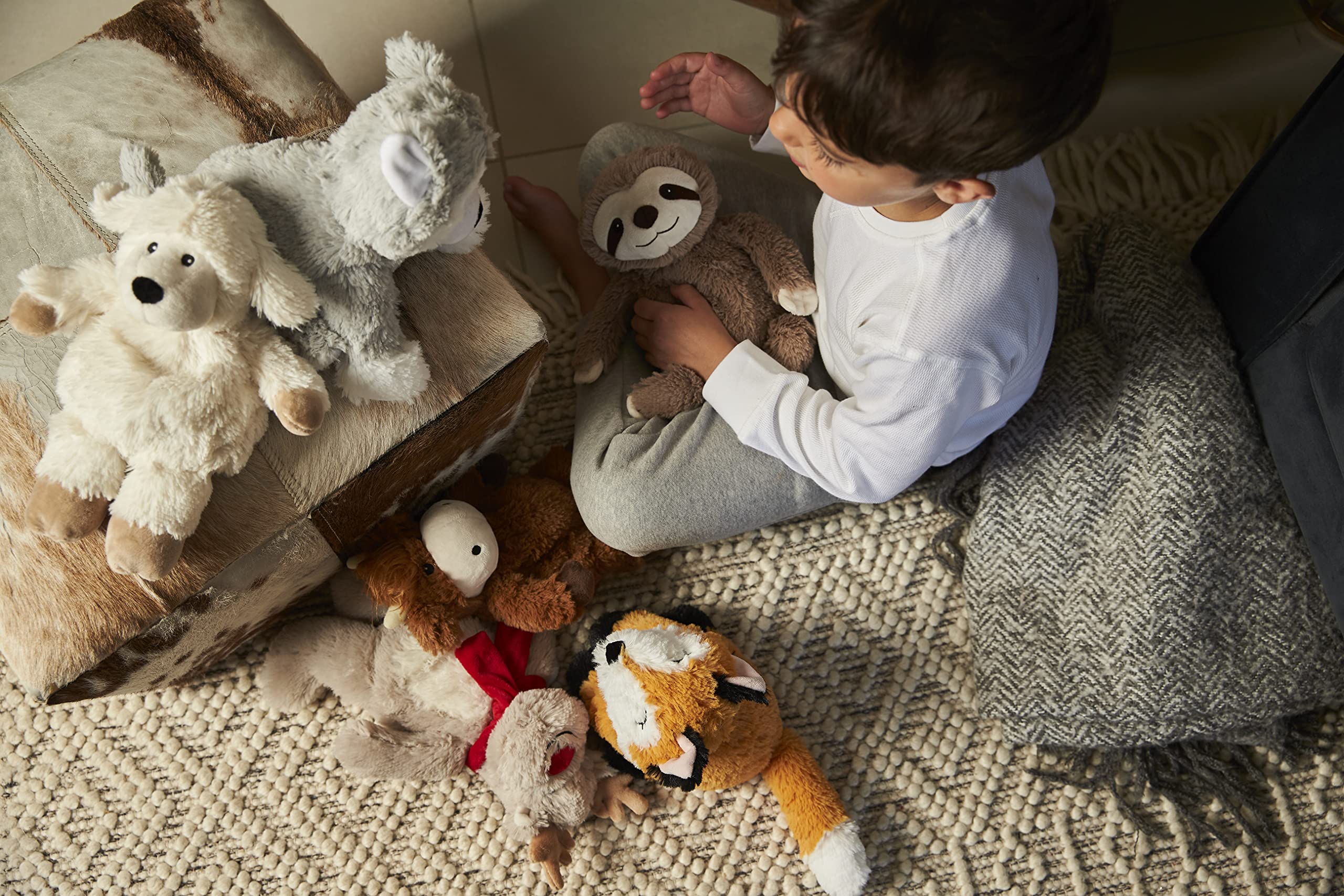 Warmies - Heatable Plush Toy Fox Brown Medium 5