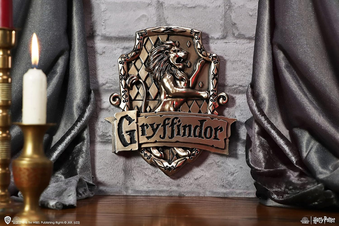 Nemesis Now Officially Licensed Harry Potter Gryffindor Wall Plaque, Bronze, 20c