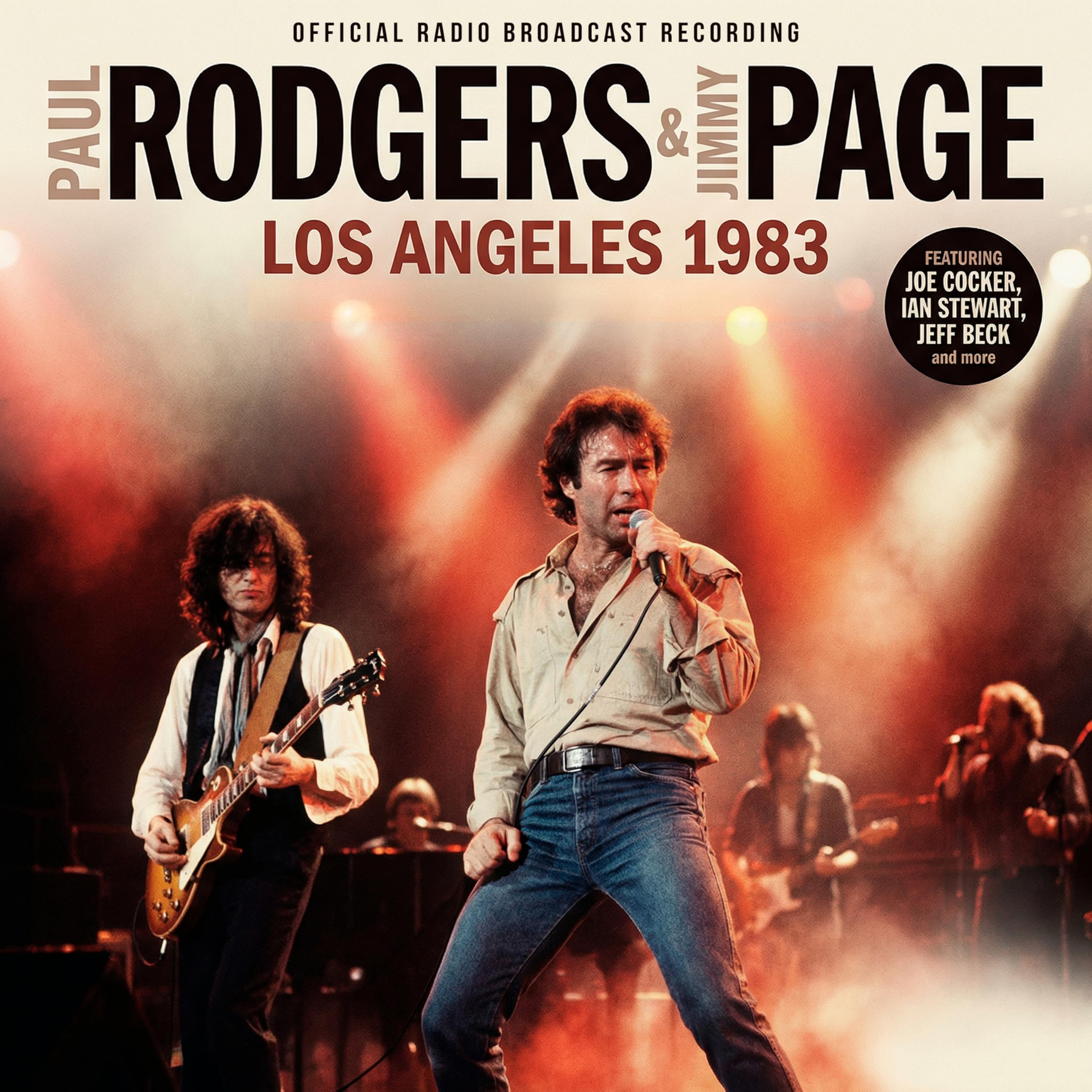 PAUL RODGERS & JIMMY PAGE - LOS ANGELES 1983 [CD]