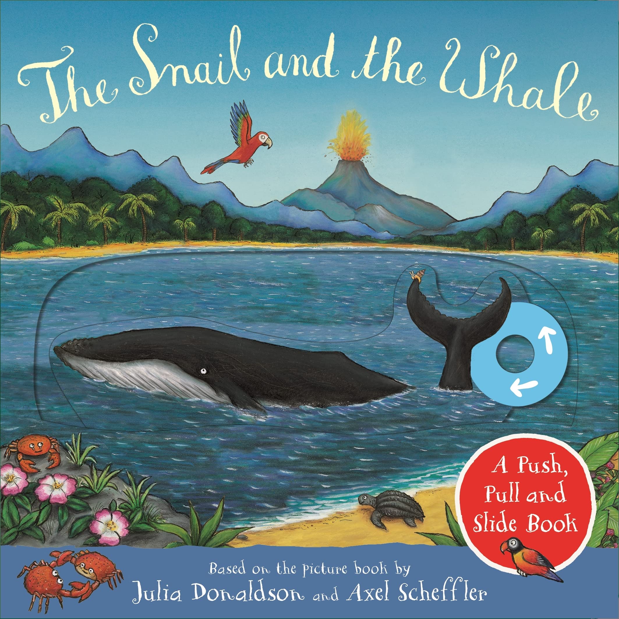 MACMILLAN The Snail and the Whale: A Push, Pull and Slide Book | Board Book | Ages 2-4