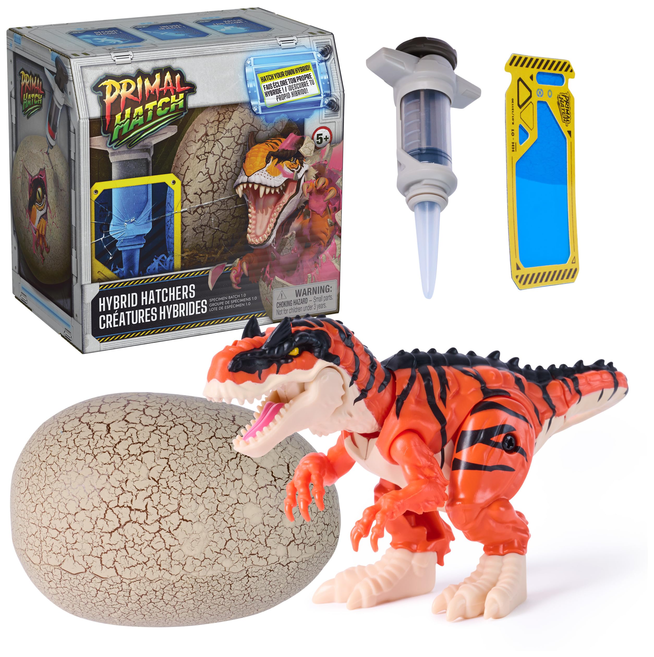 Primal Hatch HybridHatchers BP Dinosaur Action Figure | 3.5 inches | Multicolor 1