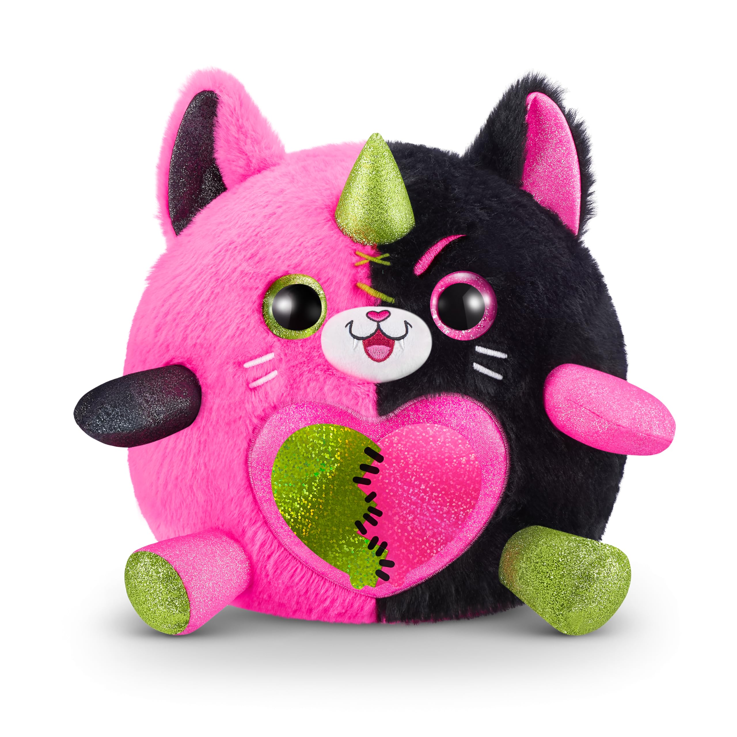 Rainbocorns ZURU Monstercorn Surprise - Cat Plush with 35 Surprises & Glow-in-the-Dark Accessories 6
