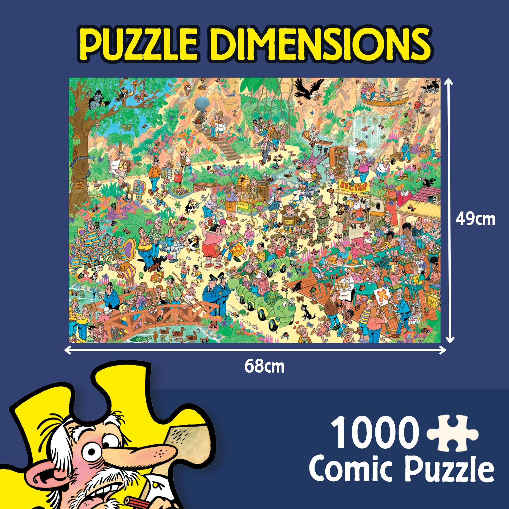 Jan van Haasteren Flutterly Fabulous - 1000 Piece Adult Puzzle 6