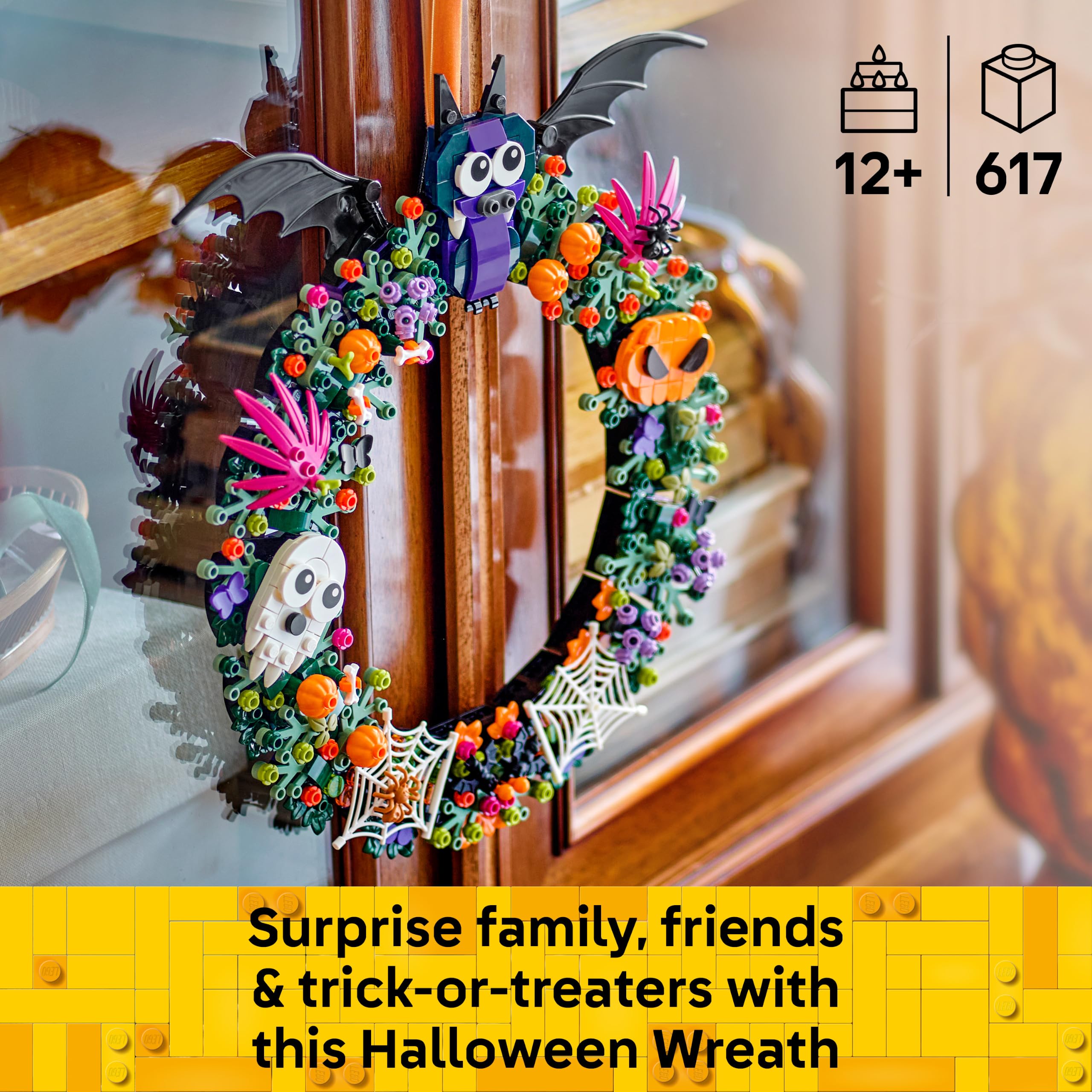 LEGO Halloween Wreath Building Set - Multicolor, 12+ Years 2