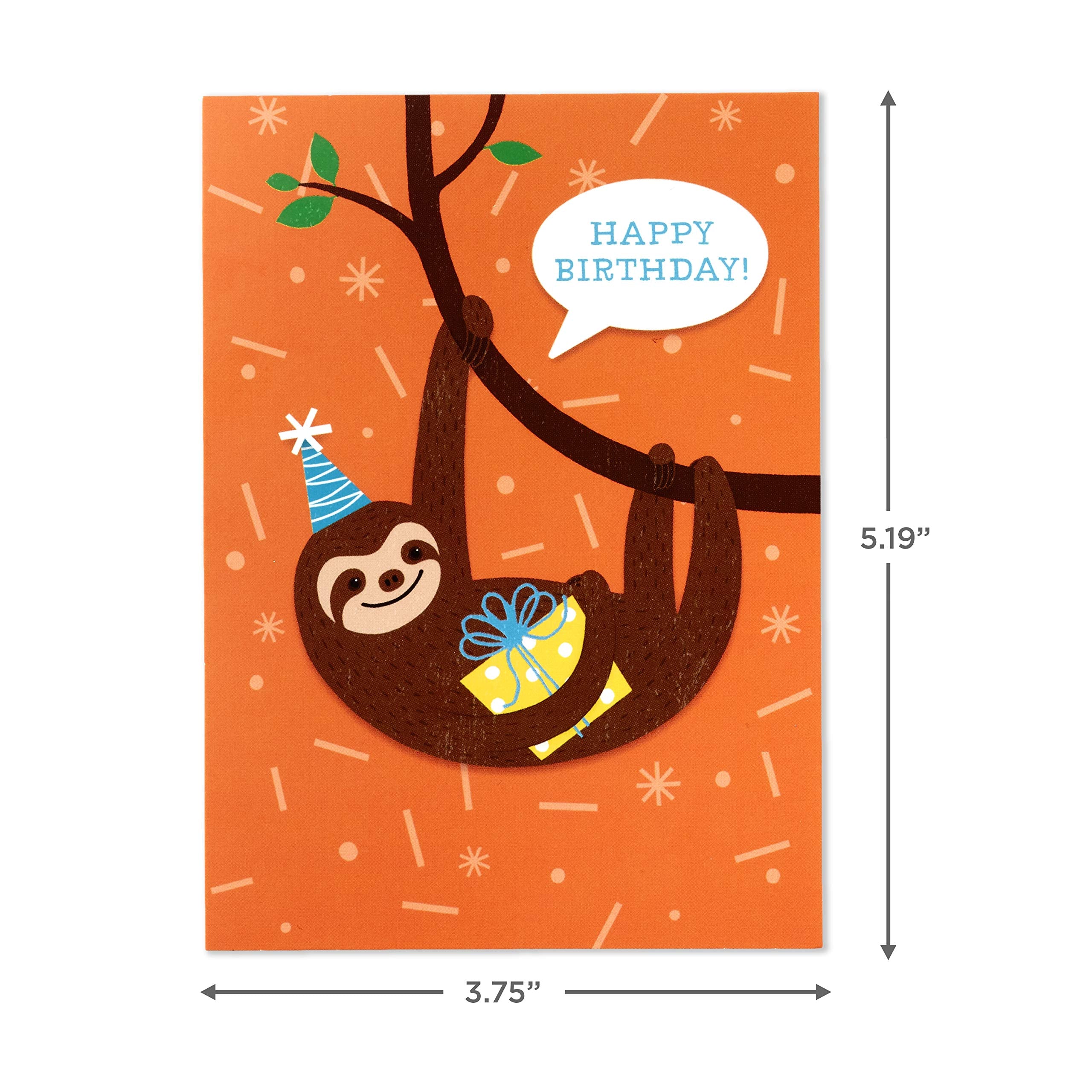 Hallmark Kids Birthday Cards Assortment - 48 Cards, 6 Designs, Blank Inside | 3.75" x 5.2" 5
