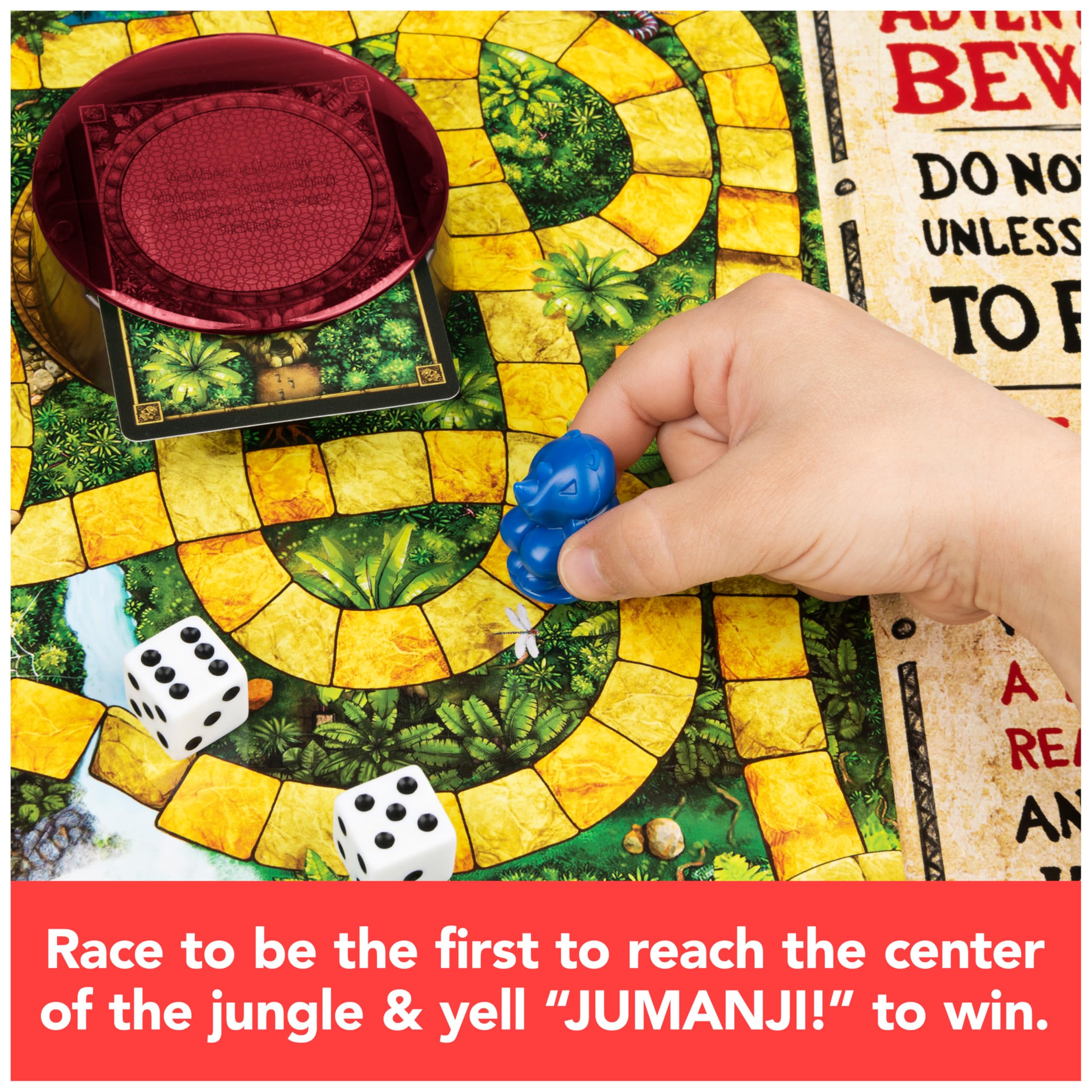 Spin Master Games Jumanji The Game Board Game 13