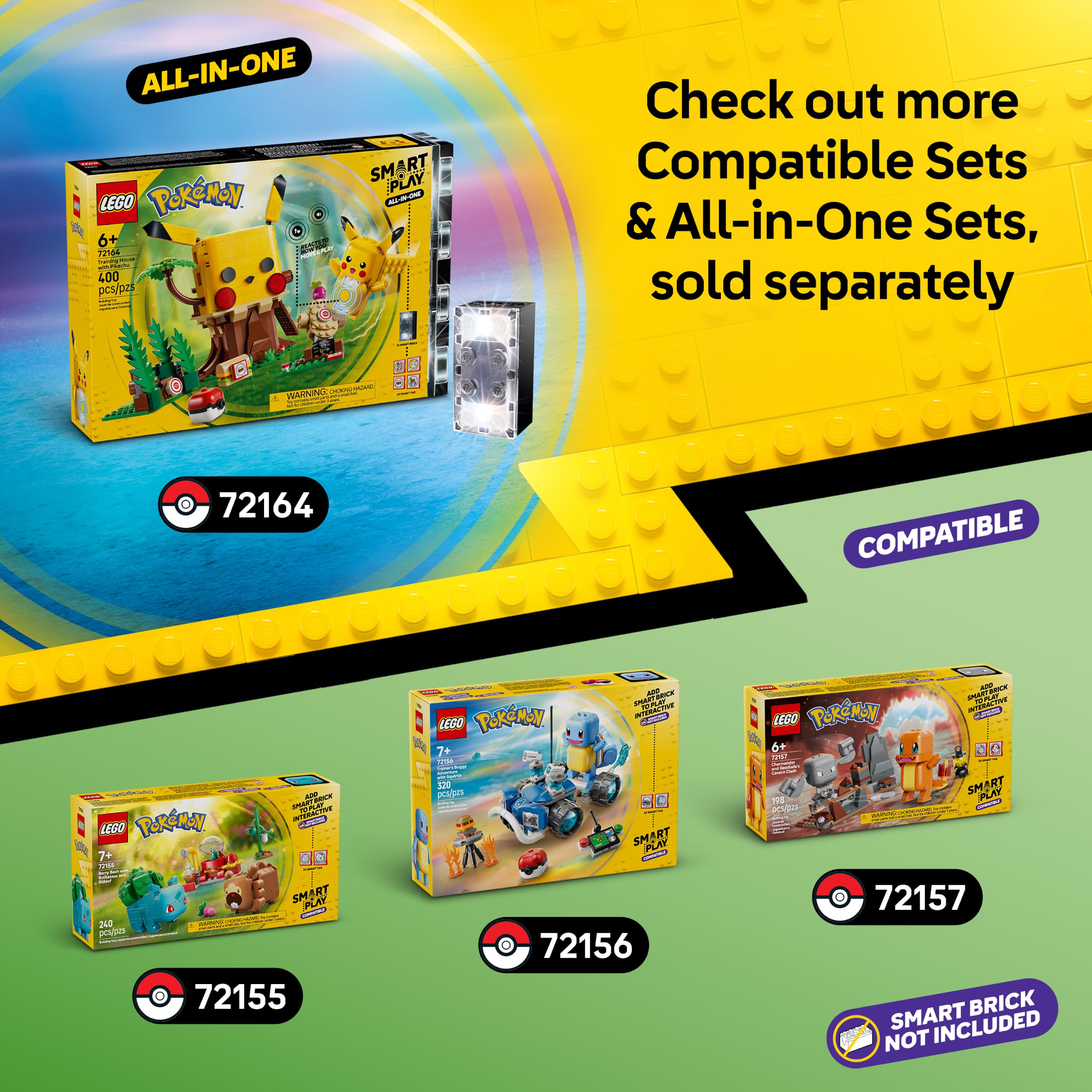 LEGO Pokémon SMART Play: Eevee and Lapras’s Treasure Hunt Building Set (72162) - Ages 8+ 7
