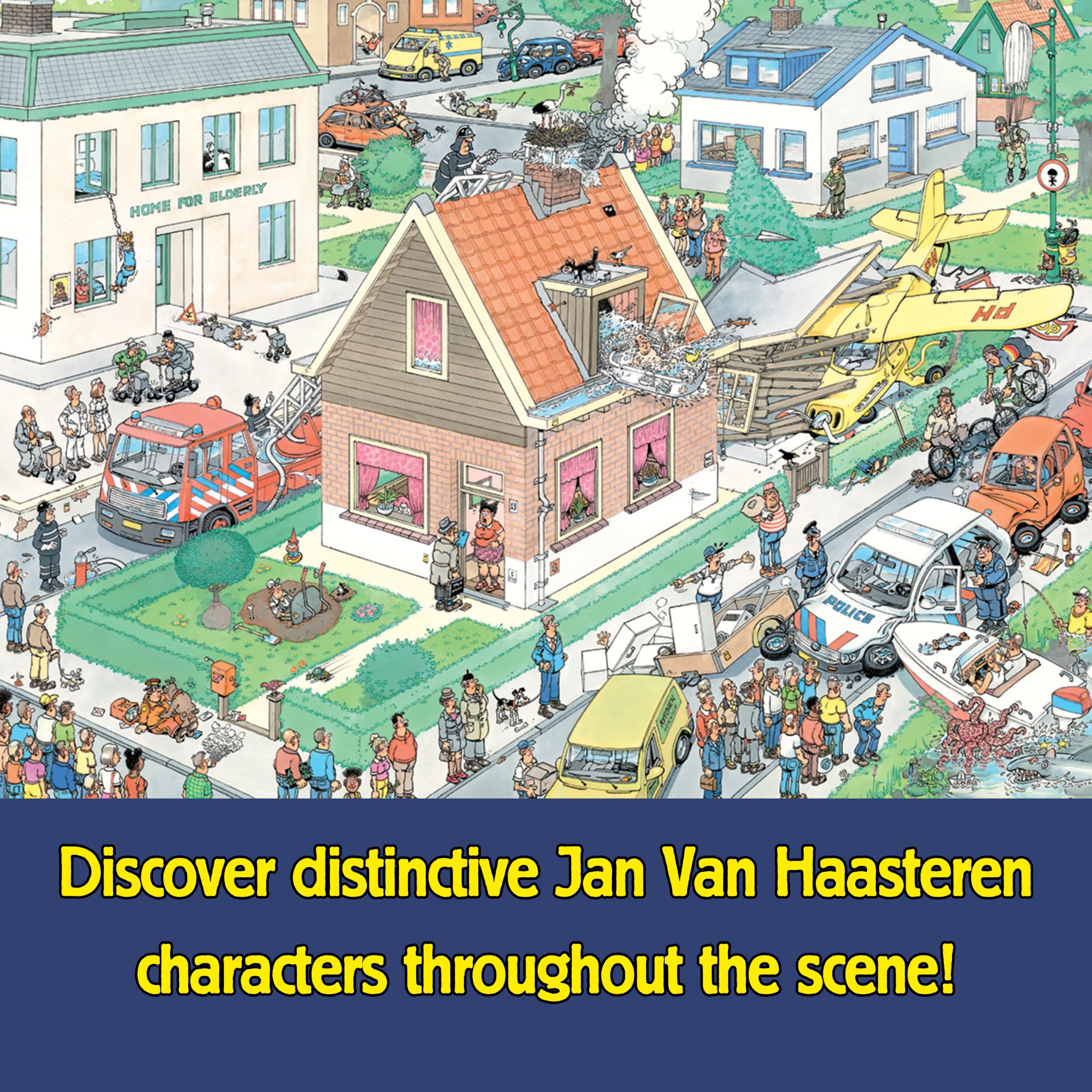 Jan van Haasteren Murphy's Law 1000 Piece Jigsaw Puzzle for Adults | FSC Certified | 680x490mm 3