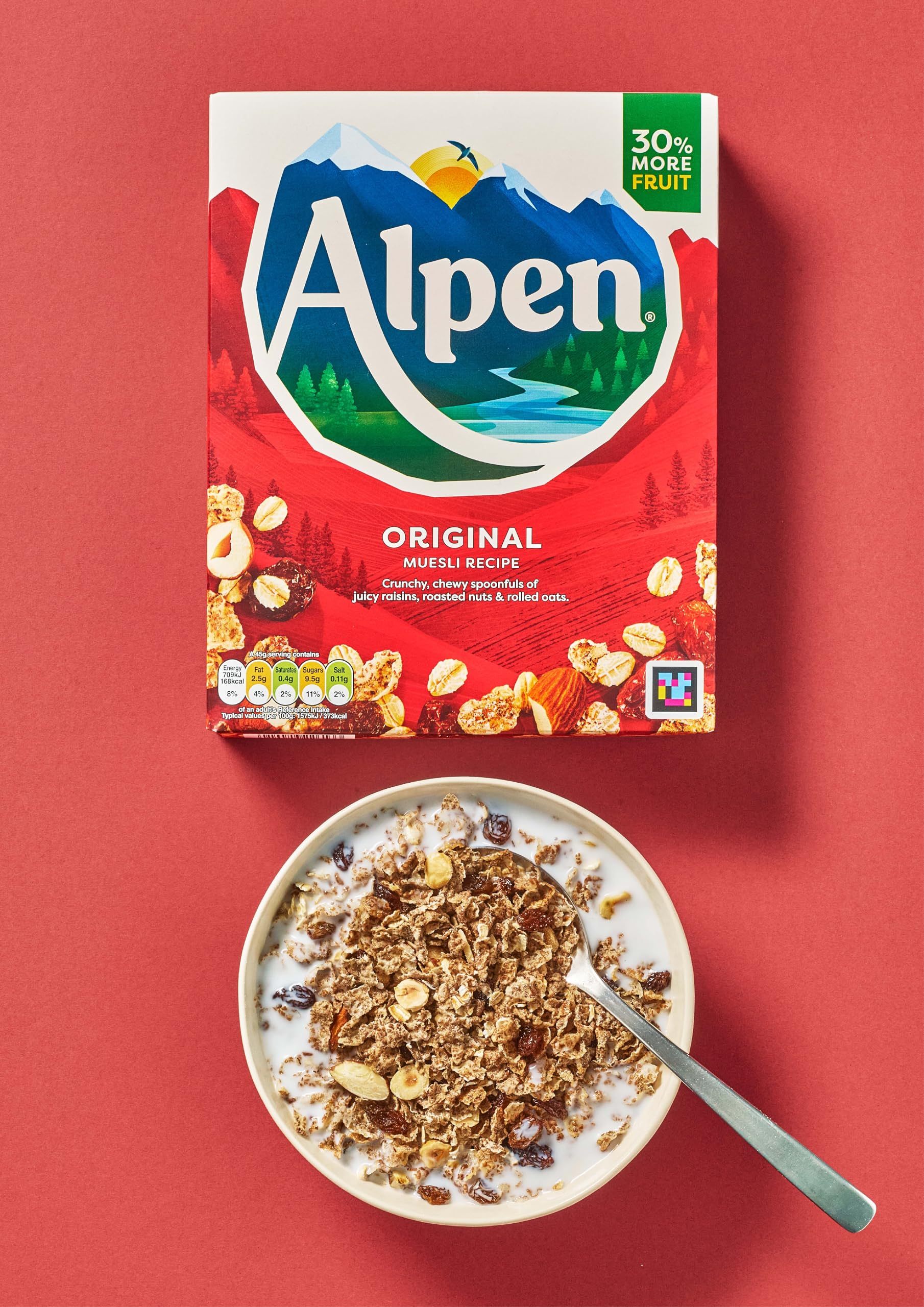 Alpen Original Muesli - High in Fibre, Low Sugar, +30% More Fruit | 1.35 kg 3
