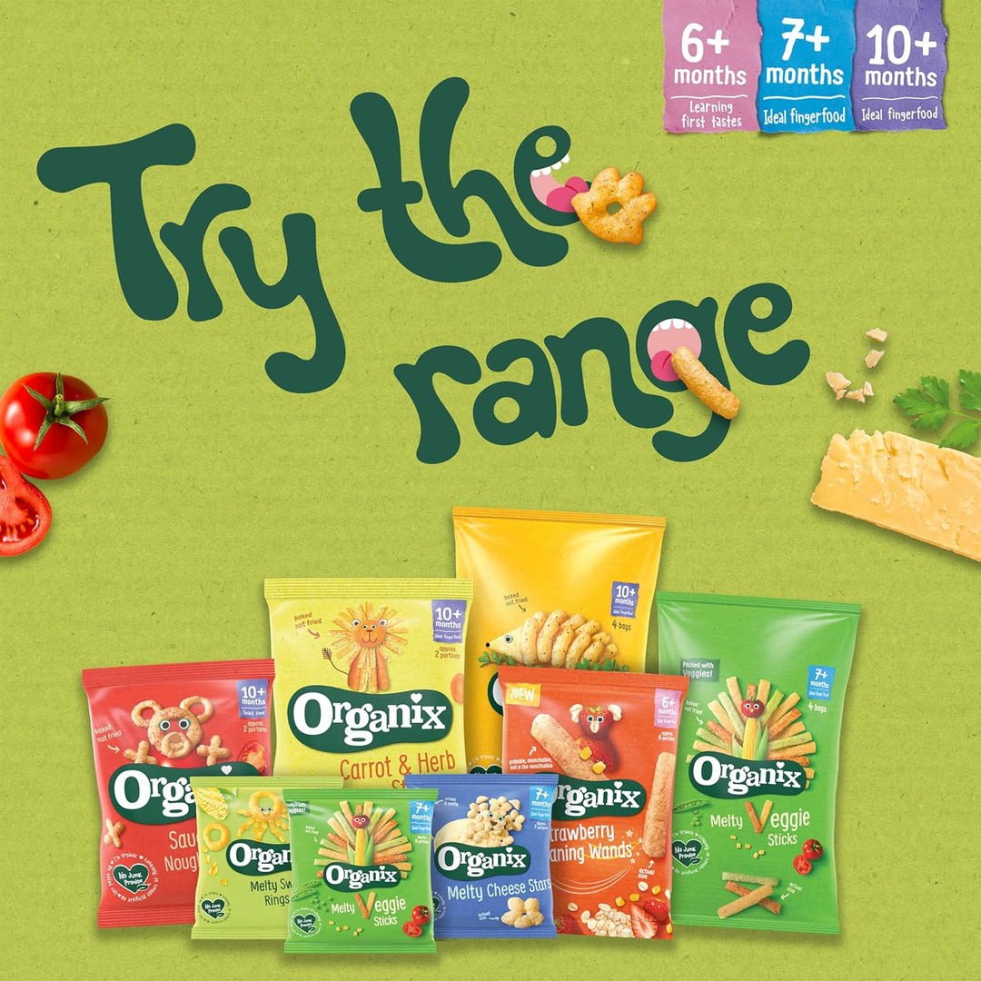 Organix Melty Organic Veggie Sticks 7+ Months 45g (Pack of 3)