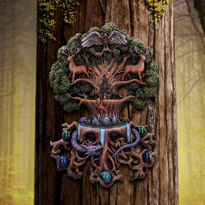 Nemesis Now Yggdrasil Wall Plaque 30.5cm, Resin, Designed by Anne Stokes