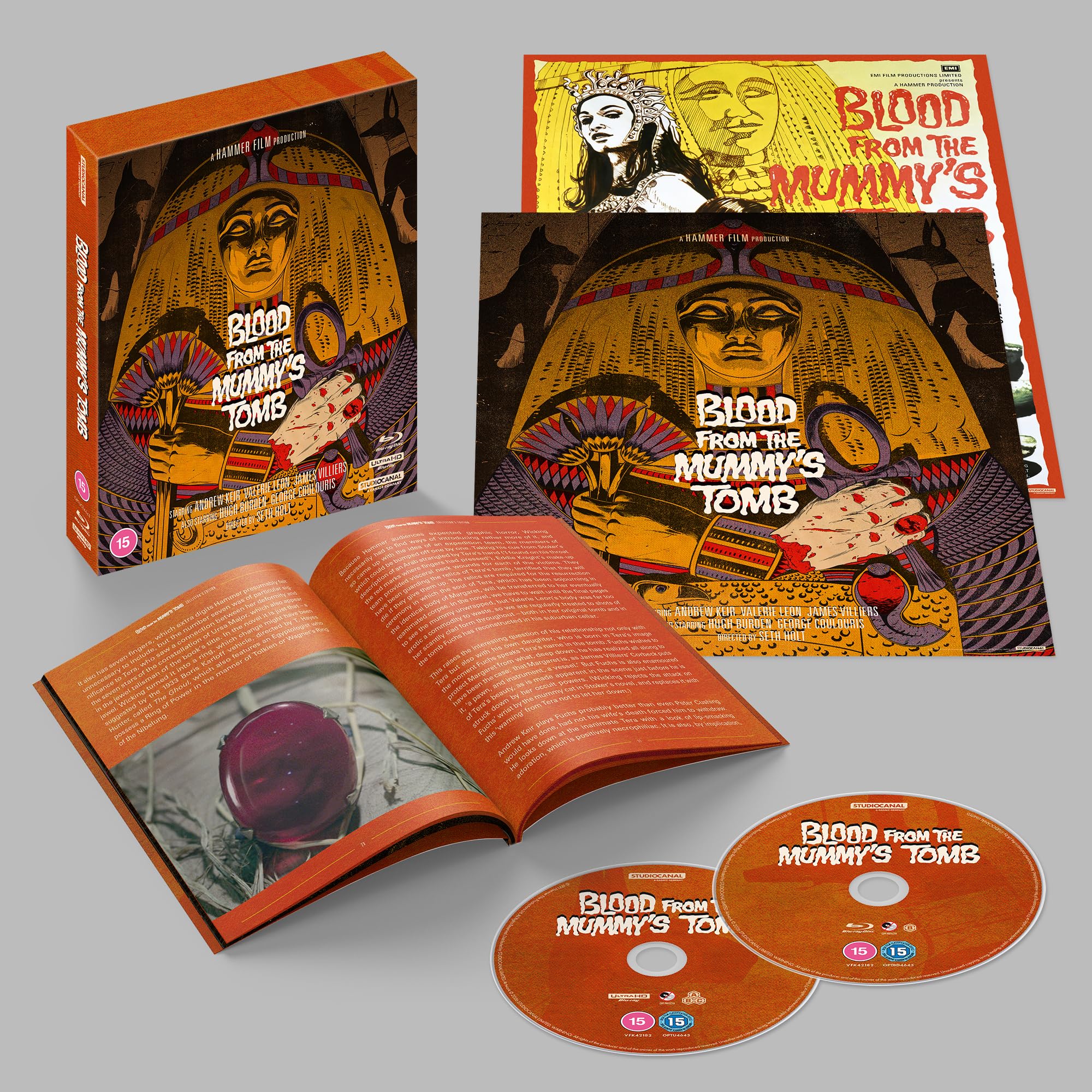 Blood from the Mummy's Tomb (Collector's Edition) [Blu-ray] [Region A]