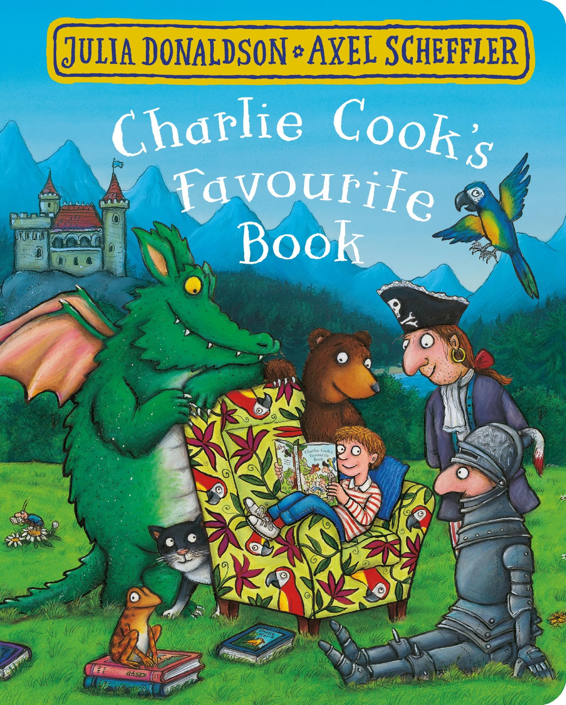 Charlie Cook's Favourite Book by Julia Donaldson | Board Book | Ages 2-5 1
