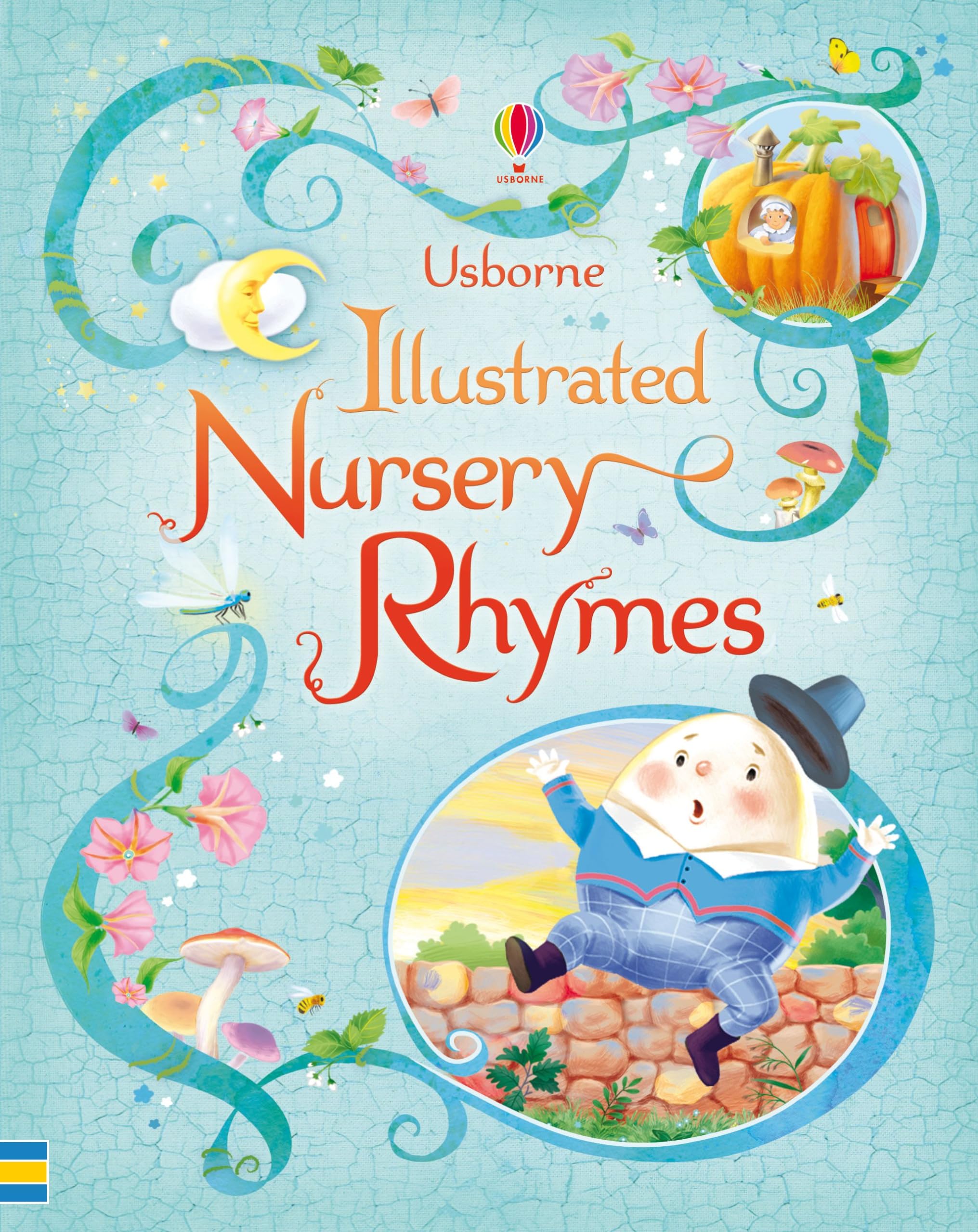Usborne Illustrated Book of Nursery Rhymes by Felicity Brooks | Hardcover | Ages 3-4 1