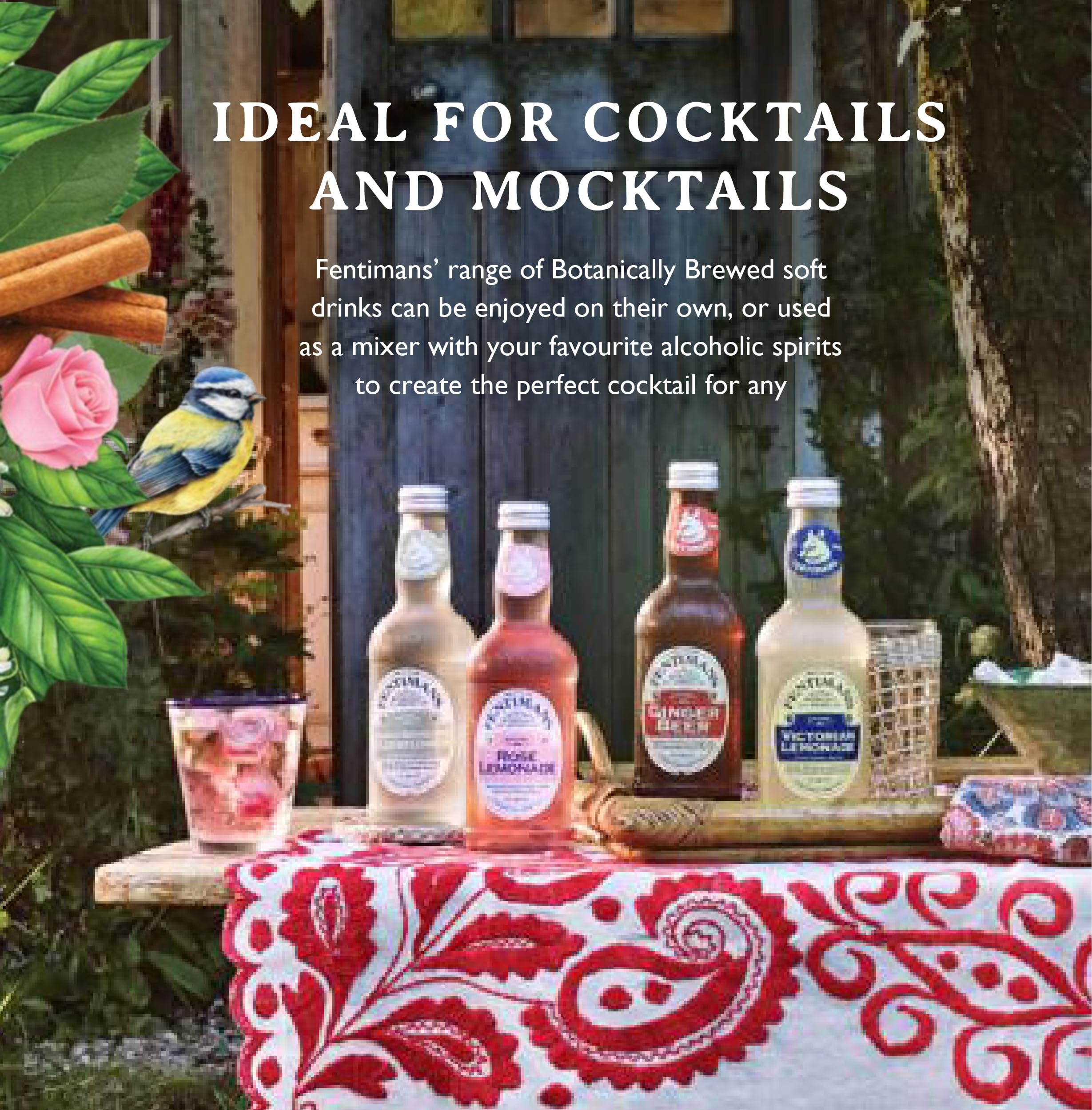 Fentimans Oriental Yuzu Tonic Water - Botanically Brewed, 4 x 200ml Pack 4