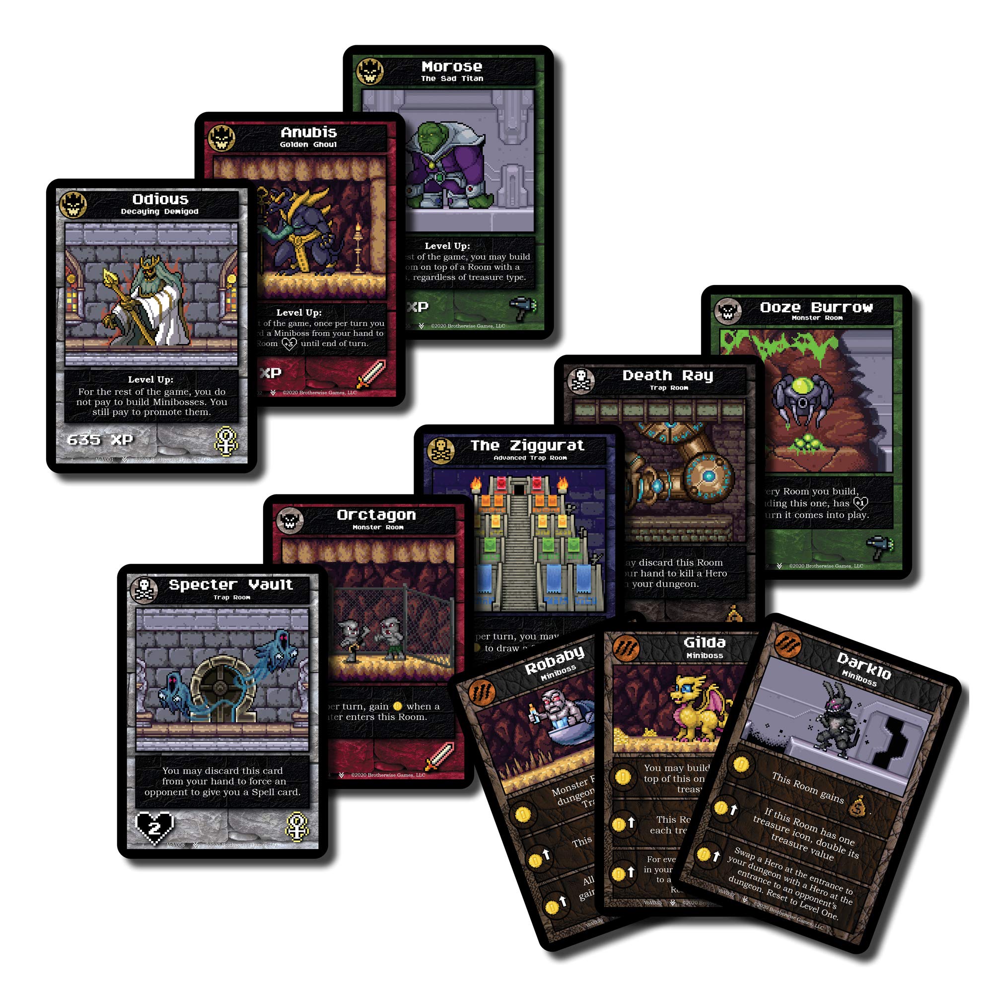 Brotherwise Games Vault of Villains Card Game 2 - Increased Gameplay Variety | Multicoloured | Cardboard 2