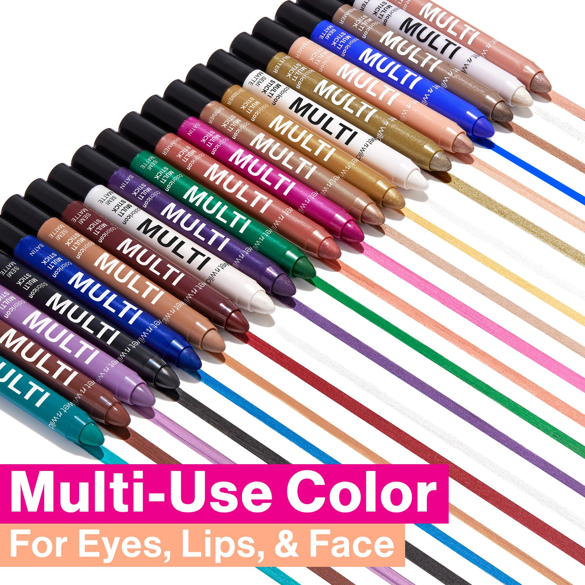 Wet n Wild Color Icon 3-in-1 Multi-Stick for Eyes, Cheeks & Lips - Peachy Crush, 3.2 g