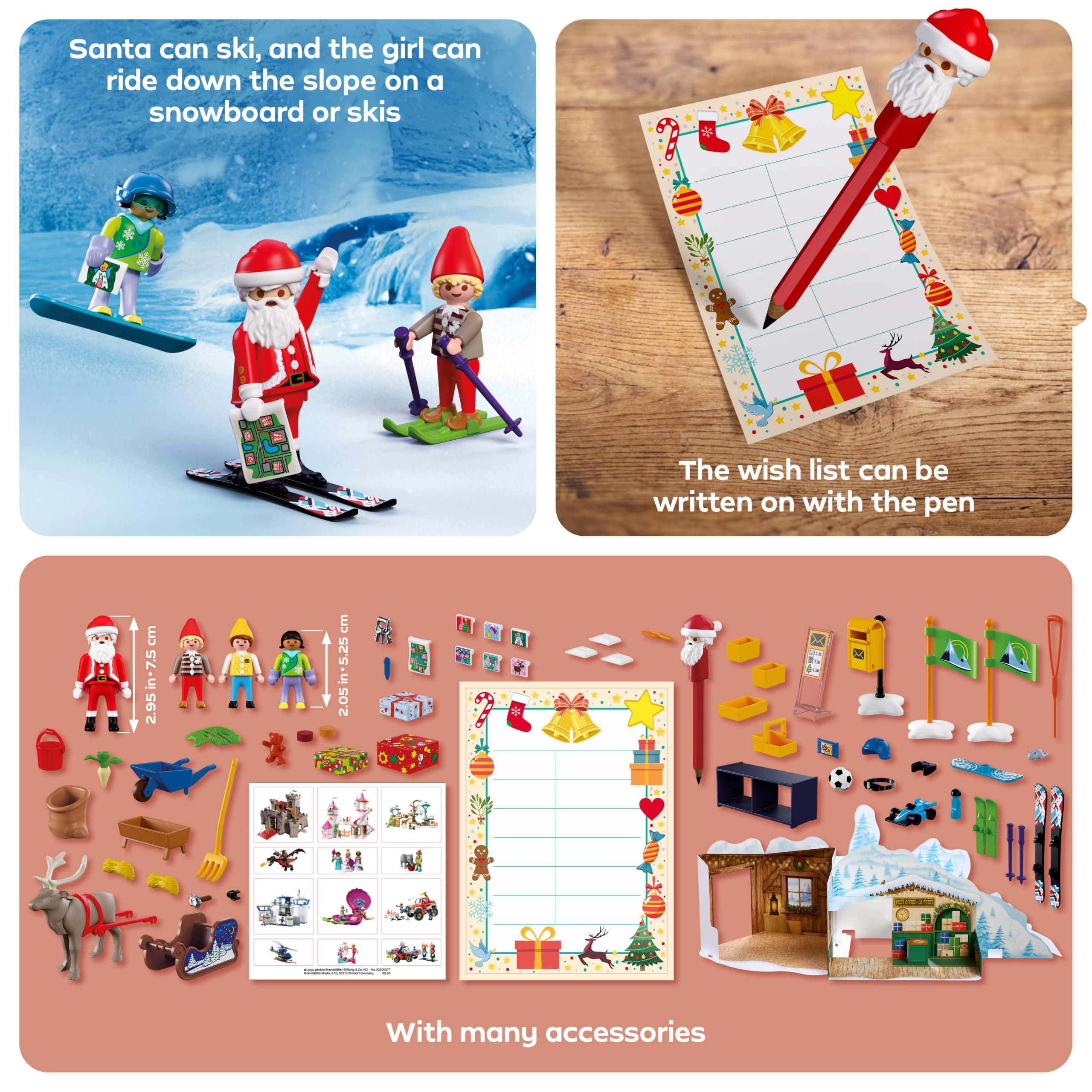 Playmobil Advent Calendar: At the North Pole - Christmas World in 24 Days | Ages 4+ 4