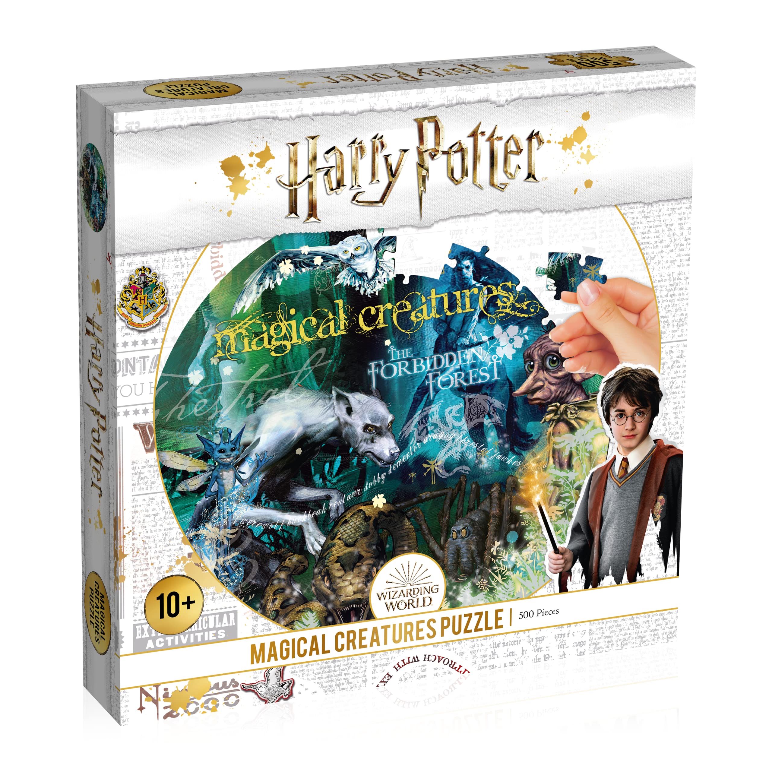 Top Trumps Harry Potter Magical Creatures Jigsaw Puzzle - 500 Piece | Multicolor | Ages 10+