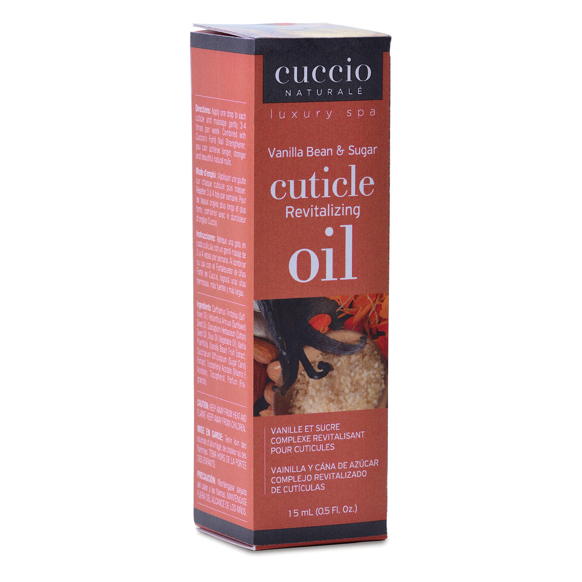 Cuccio Vanilla Bean & Sugar Cuticle Revitalizer Complex - 15ml Oil
