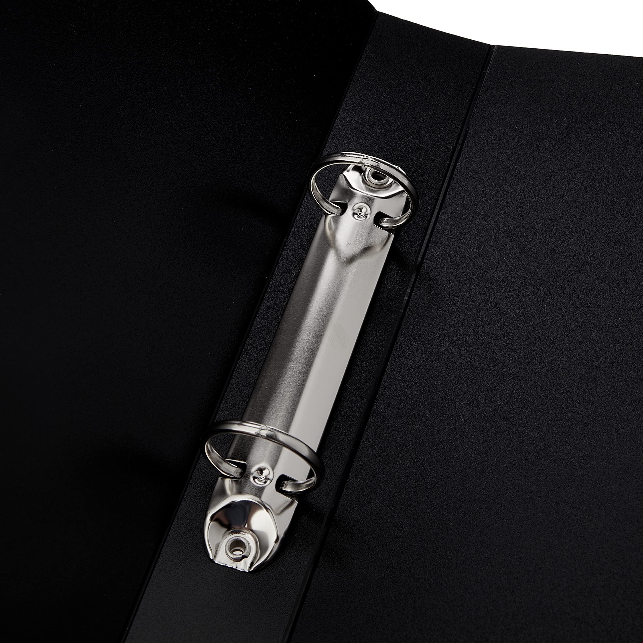Rexel A5 O-Ring Binder - Black | 2 O-Ring Mechanism | 25mm Capacity | Polypropylene 2
