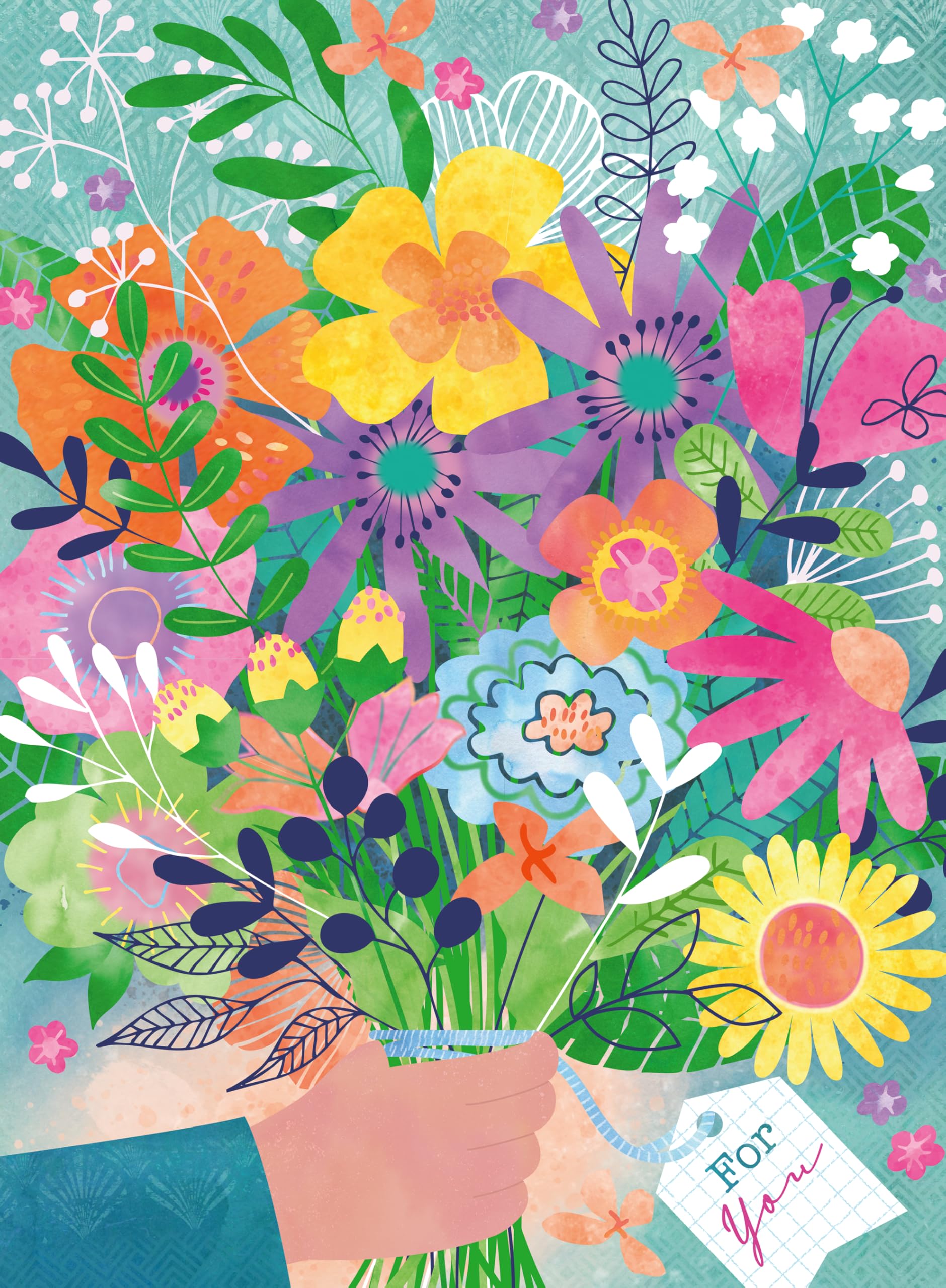 Ravensburger Flowers for You Jigsaw Puzzle - 500 Pieces | Glare-Free Finish | FSC Certified