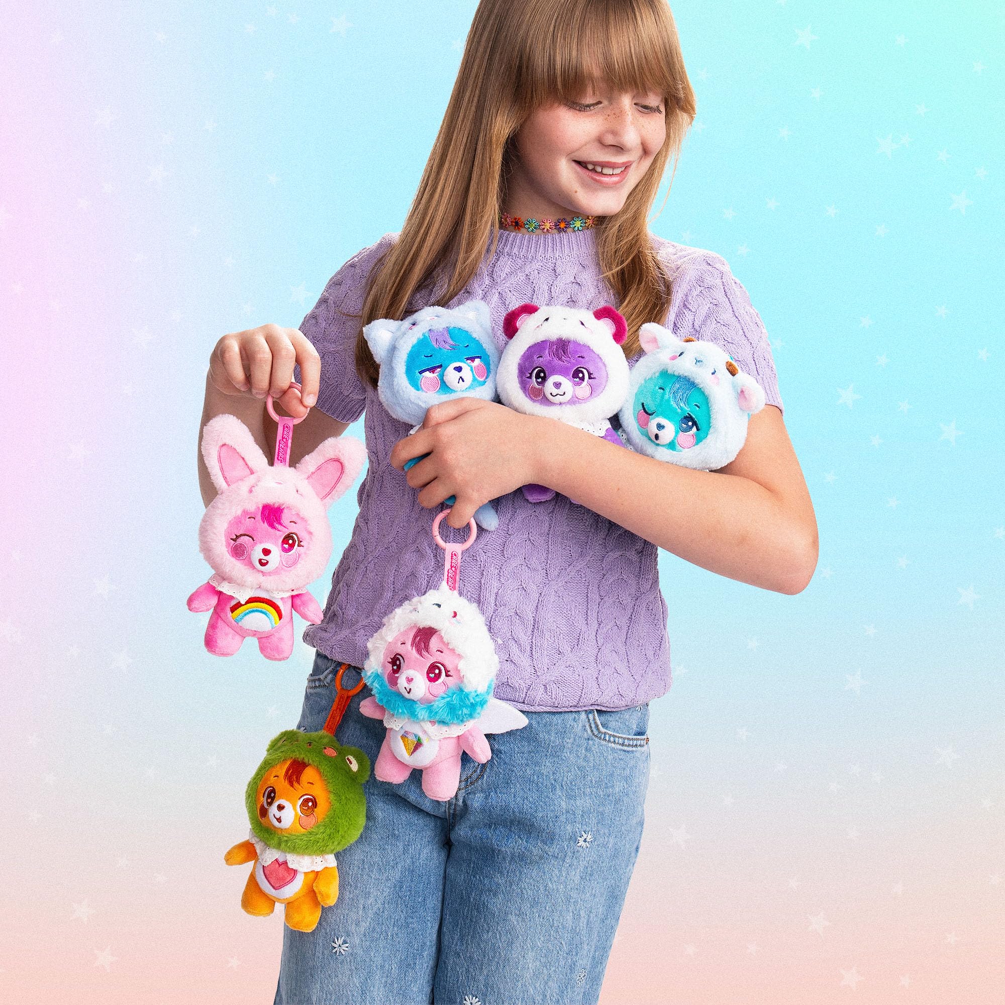 Care Bears Cutie Champions Plush Dangler - 15cm, Blind Box Surprise, Ages 4+ 3