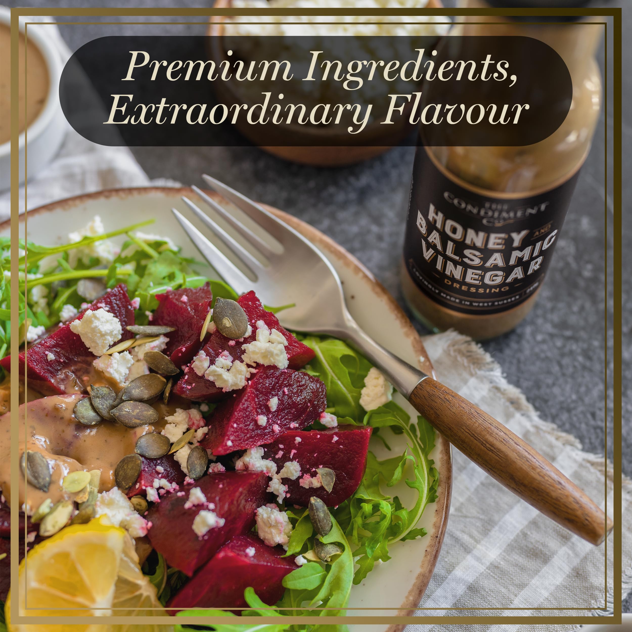 The Condiment Company Honey Balsamic Vinegar Dressing 240g 11