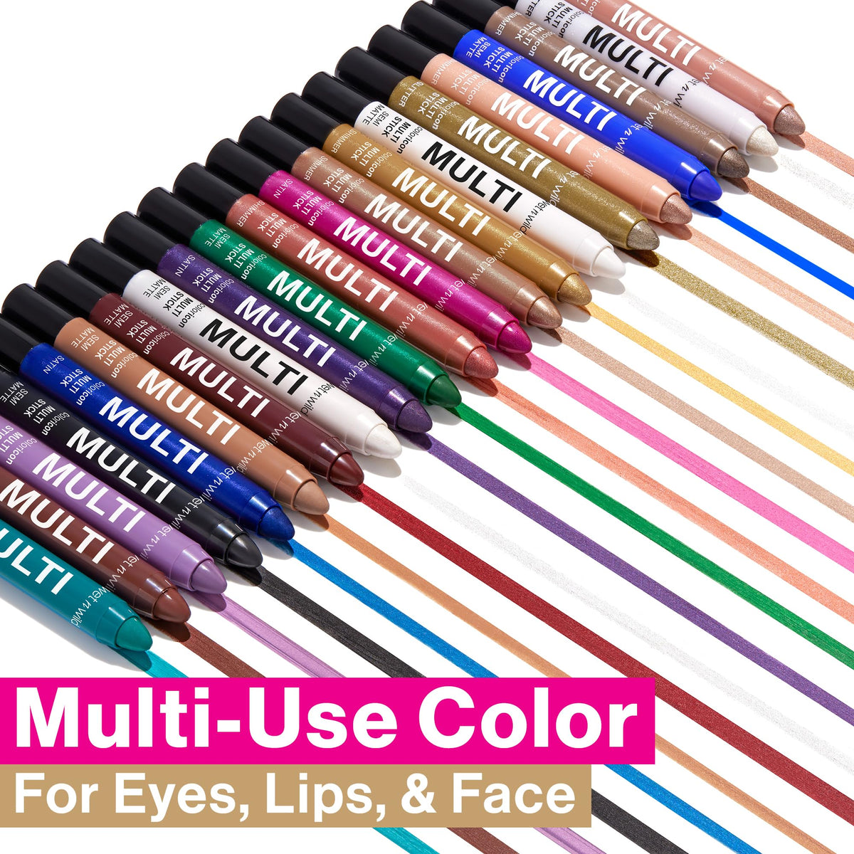 Wet n Wild Color Icon 3-in-1 Multi-Stick for Eyes, Cheeks and Lips - Golden Rush Hour, 3.2 g