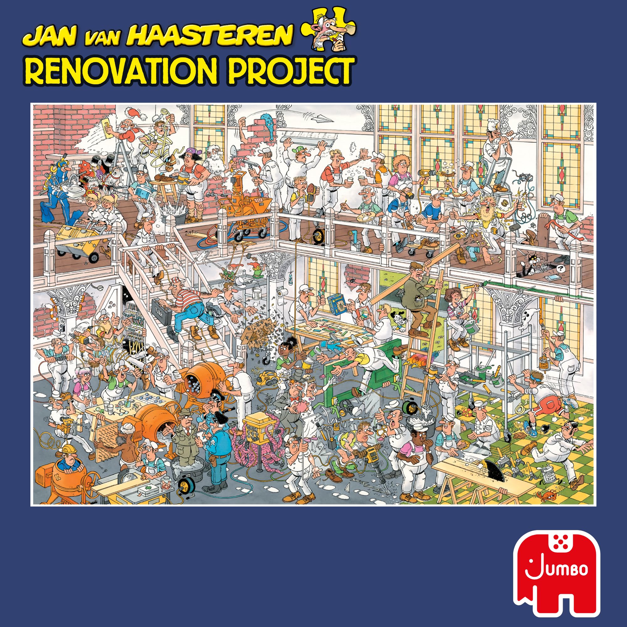 Jan Van Haasteren DIY Shop & Renovation Project - 2 x 1000 Piece Adult Puzzle Set 3