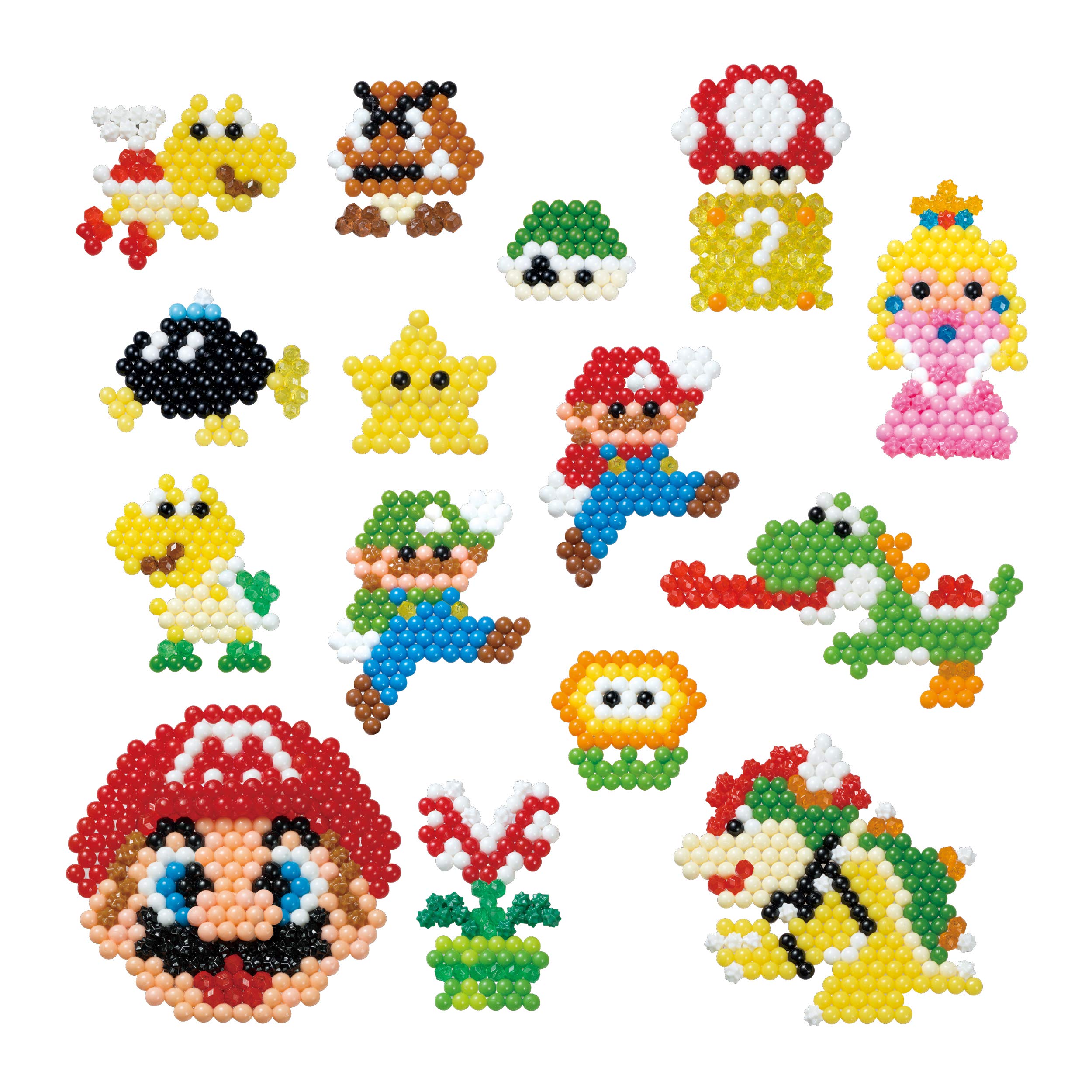 Aquabeads Creation Cube Super Mario Bead Activity Toy | 2500+ Beads | Ages 4+ 7