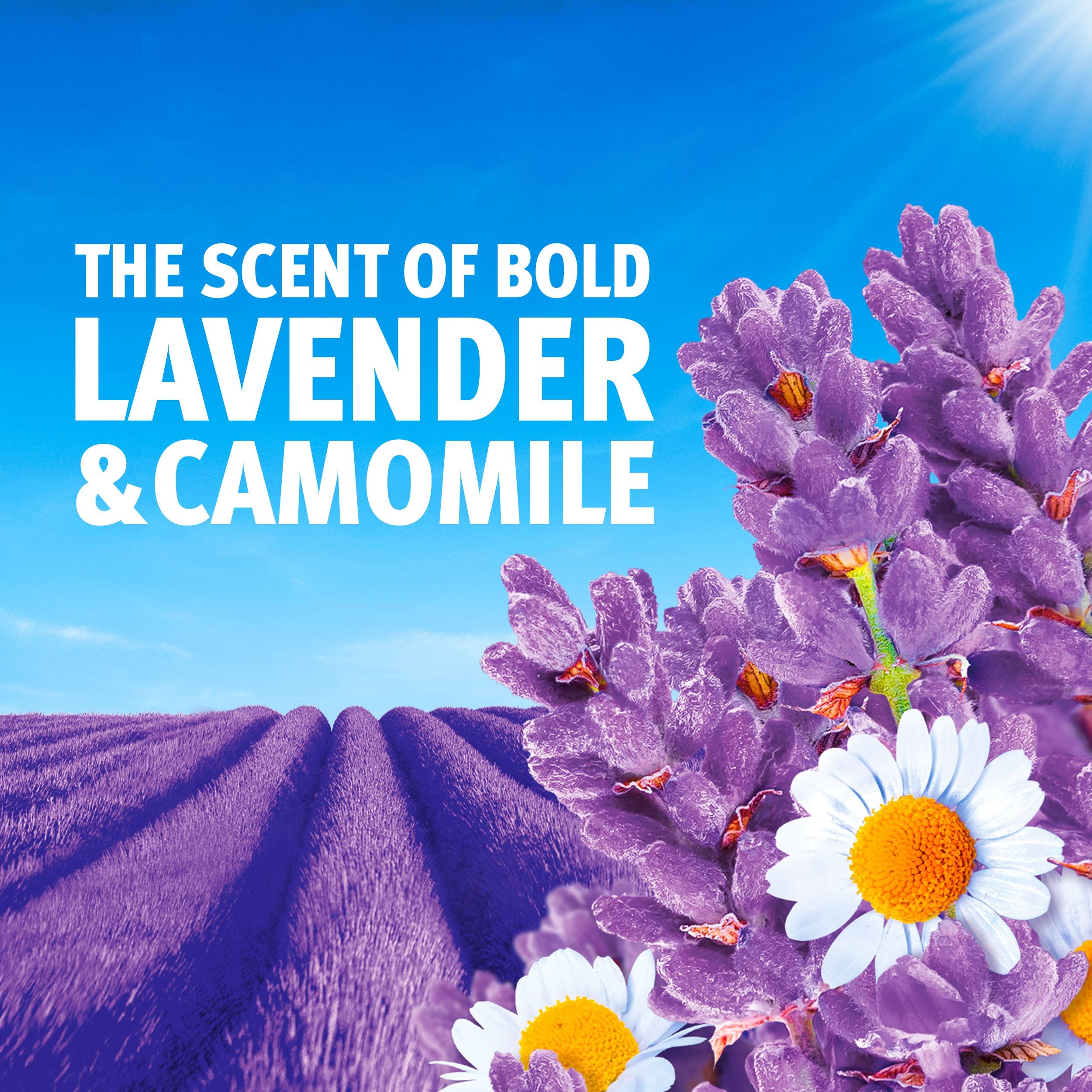 Bold Lavender and Camomile Liquid Laundry Detergent Gel - 40 Washes, 1.32L 2