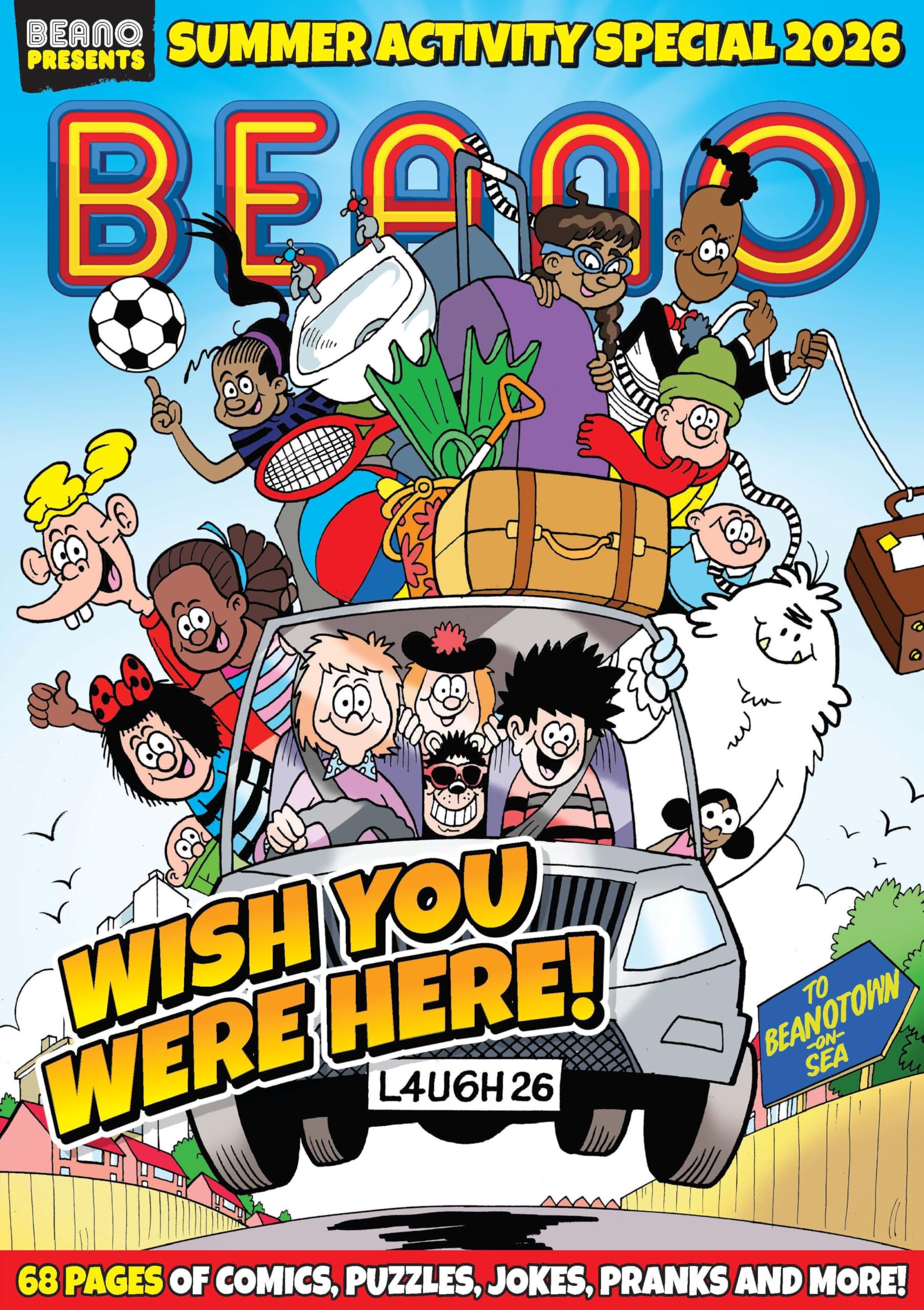DC Thomson Beano Summer Activity Special 2026 - 68 Pages Comic Collection | Age 6+ 1