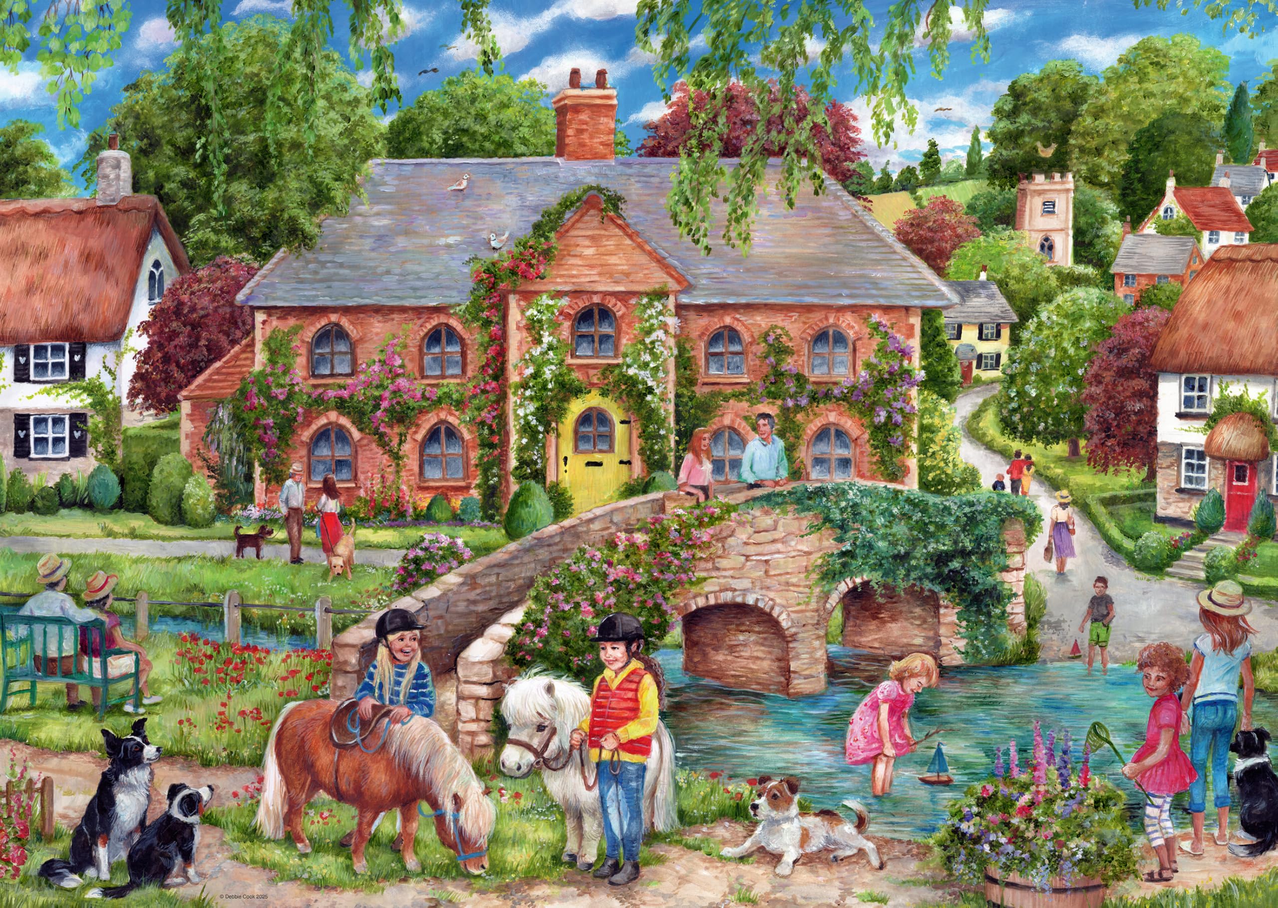 Ravensburger Village Life 1000 Piece Jigsaw Puzzle for Adults and Kids