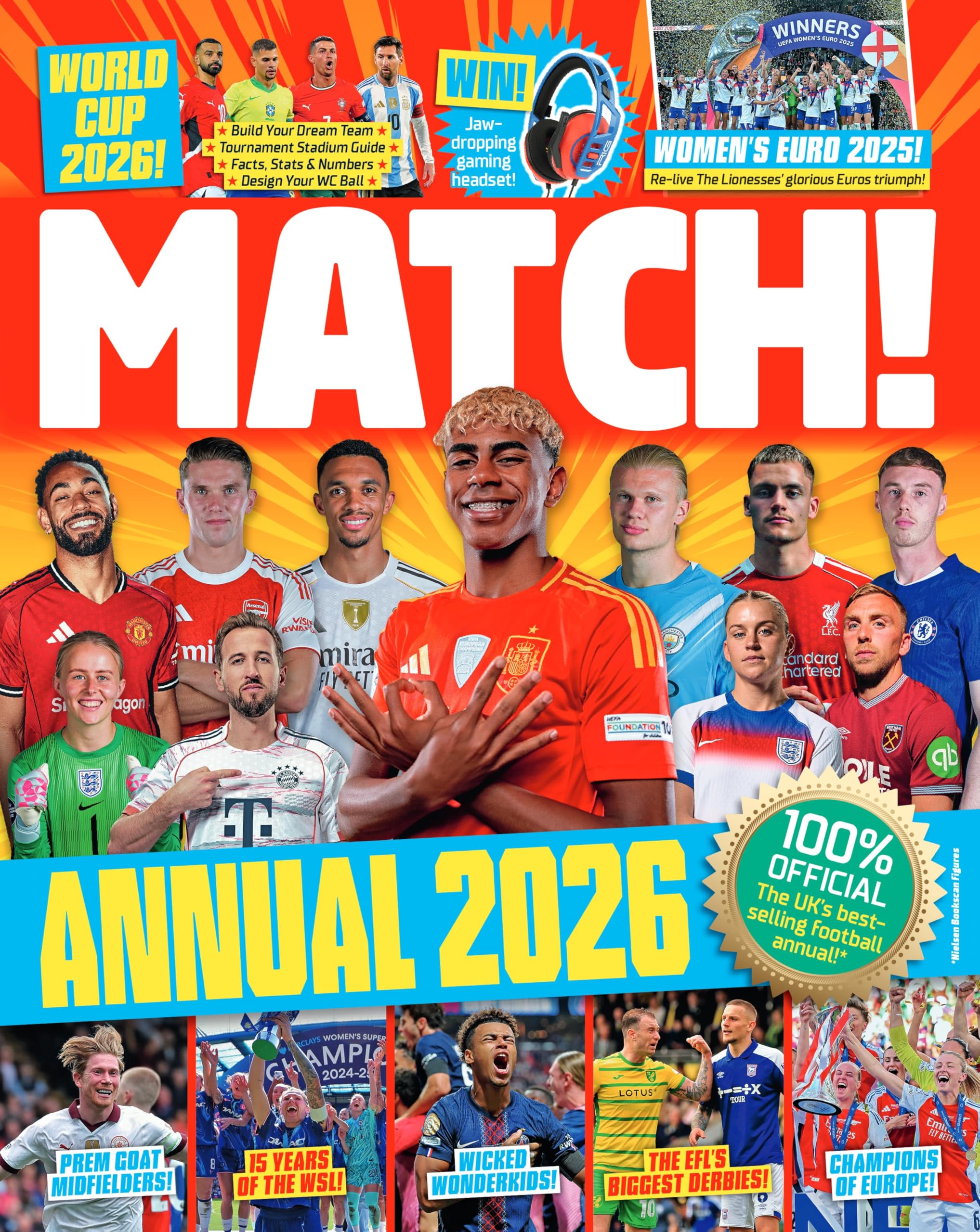 MATCH - Match Annual 2026 | UK's Bestselling Football Annual | Hardcover