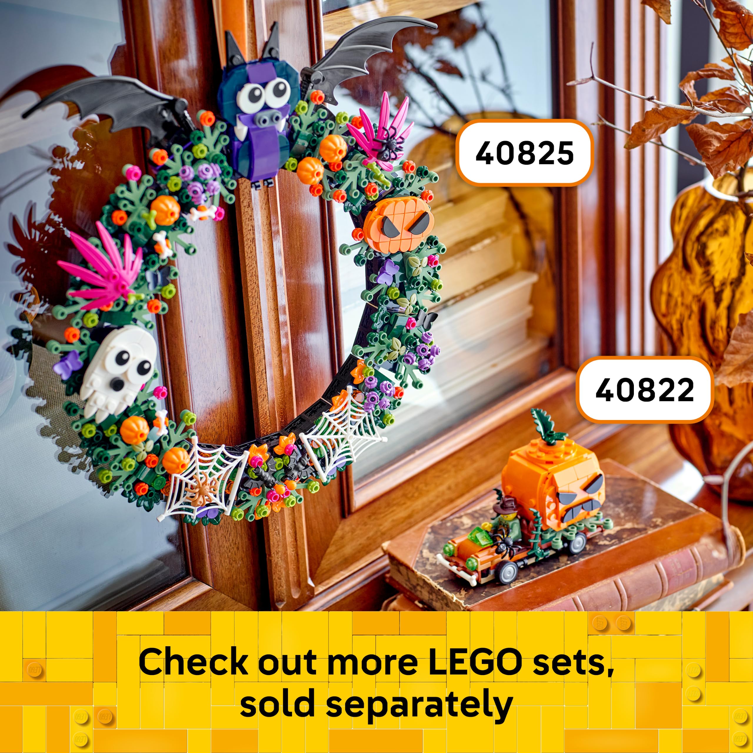 LEGO Halloween Wreath Building Set - Multicolor, 12+ Years 7