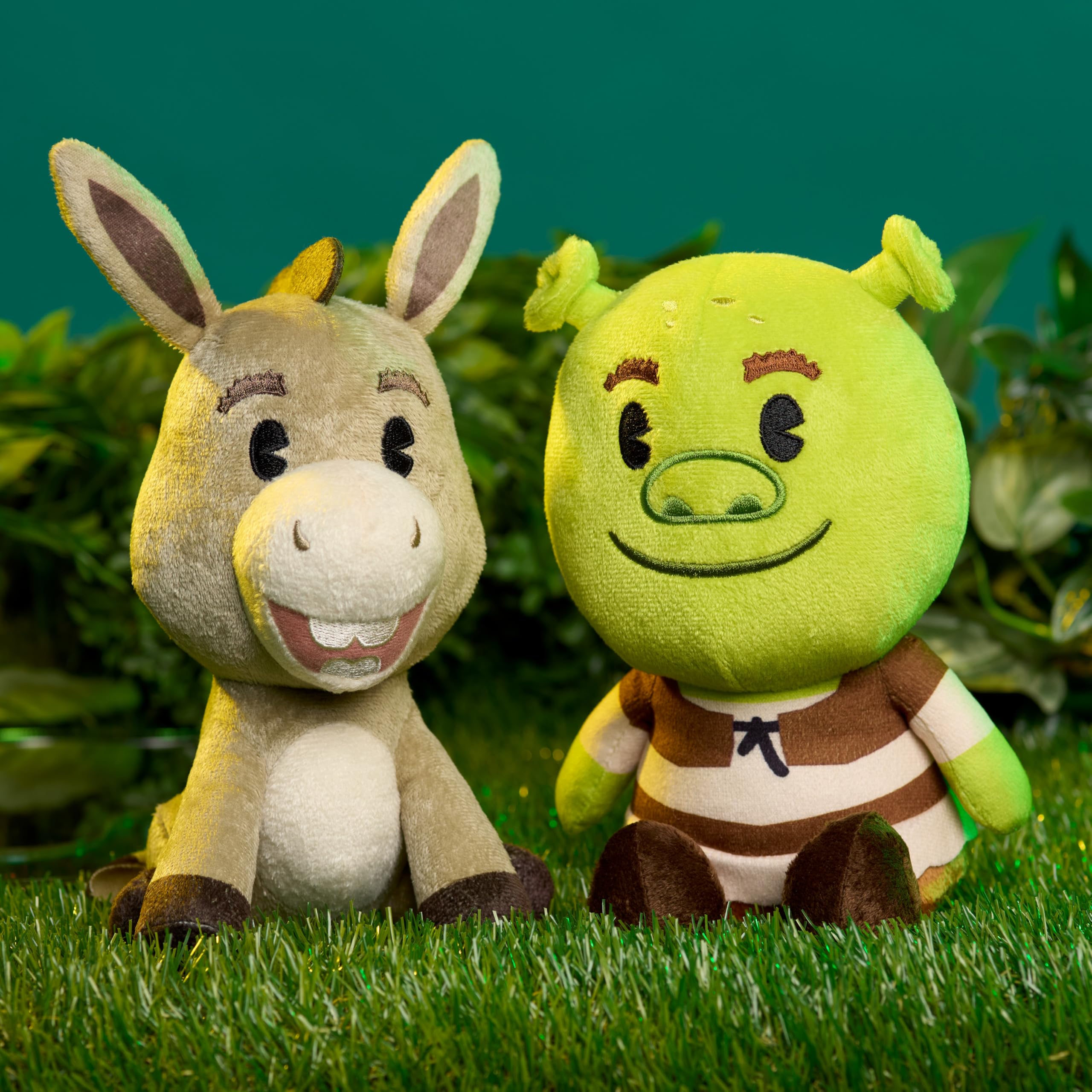 Just Play Shrek Donkey Medium Soft Toy - 20 cm Plush | Embroidered Features | Ages 2+ 5