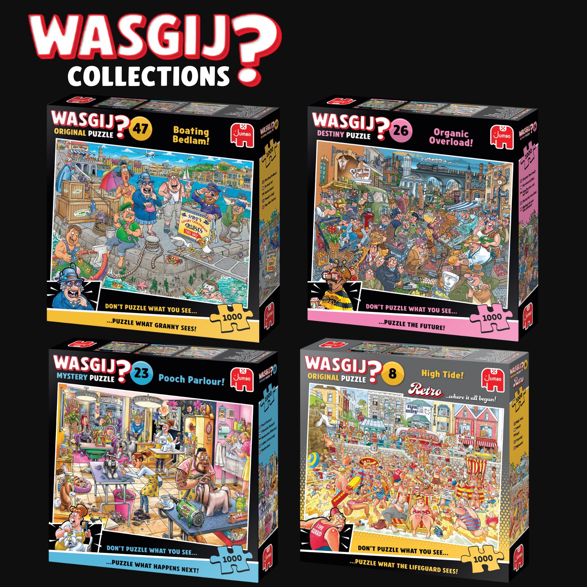 Wasgij Original 47 - Boating Bedlam 1000 Piece Jigsaw Puzzle 6